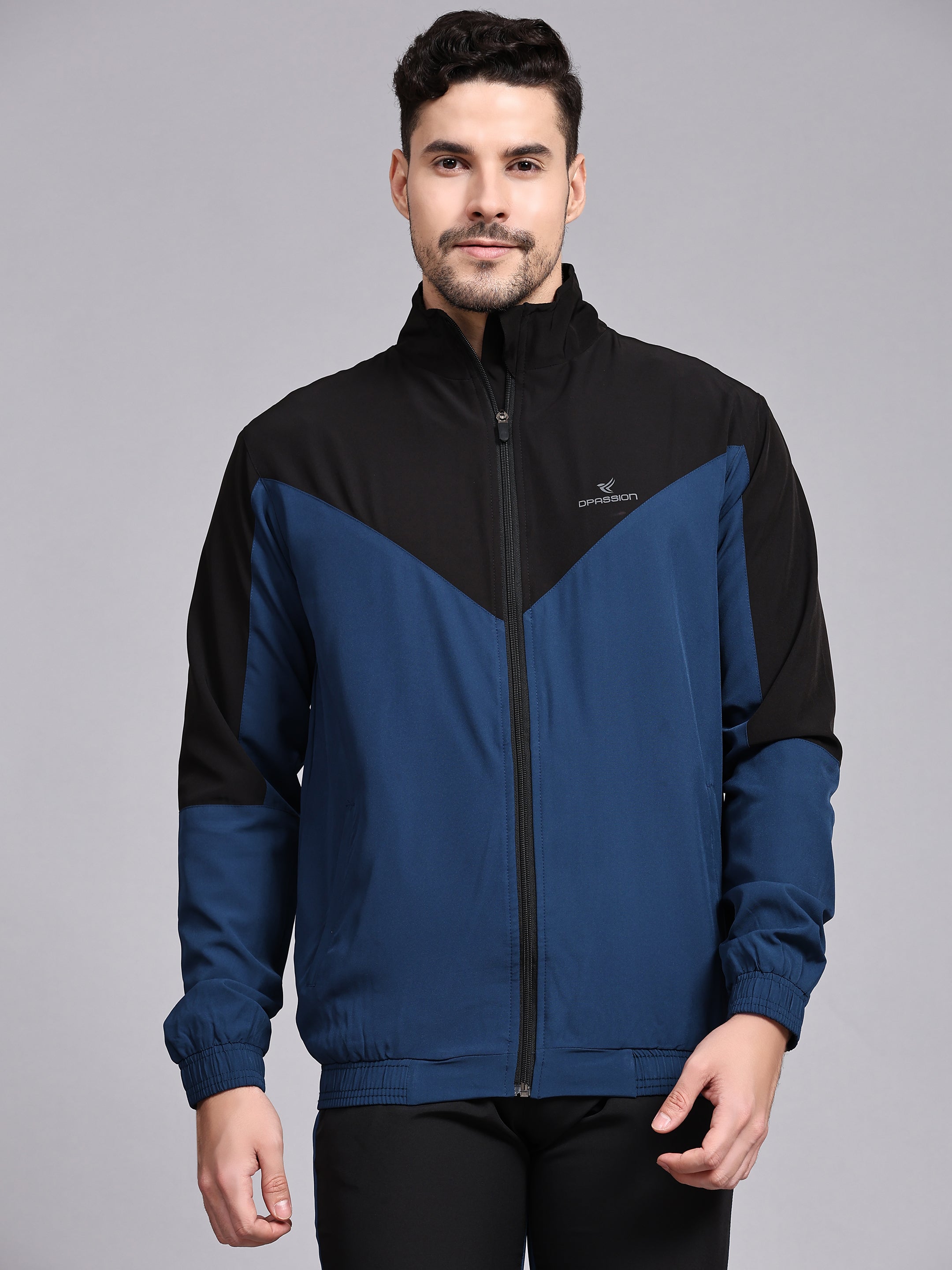 Men’s Athletic Jacket with Breathable Mesh Lining for Optimal Comfort and Performance - DPASSION.COM