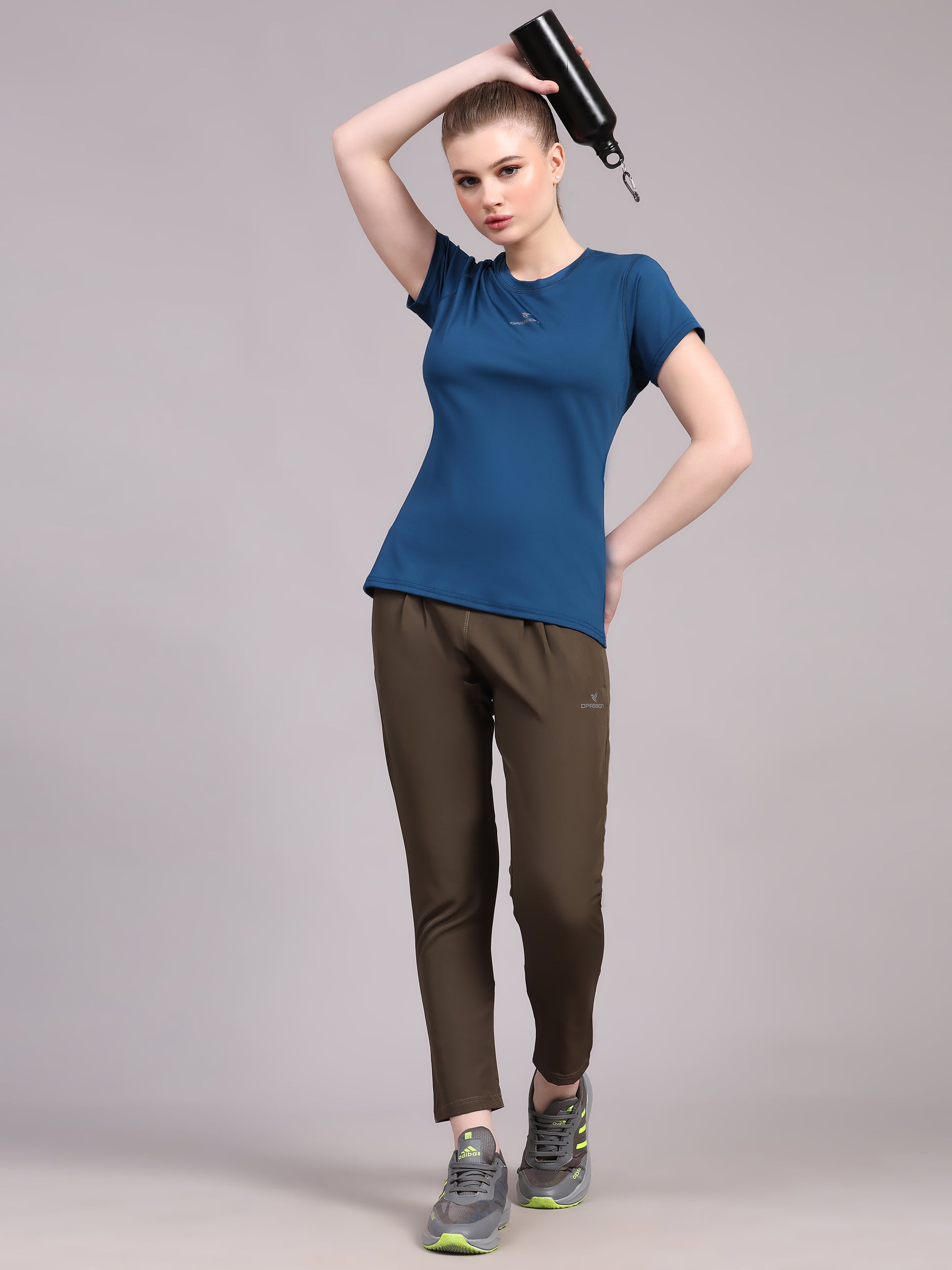Womens 4 Way Lycra T Shirt Wholesale India | 190 GSM - DPASSION.COM