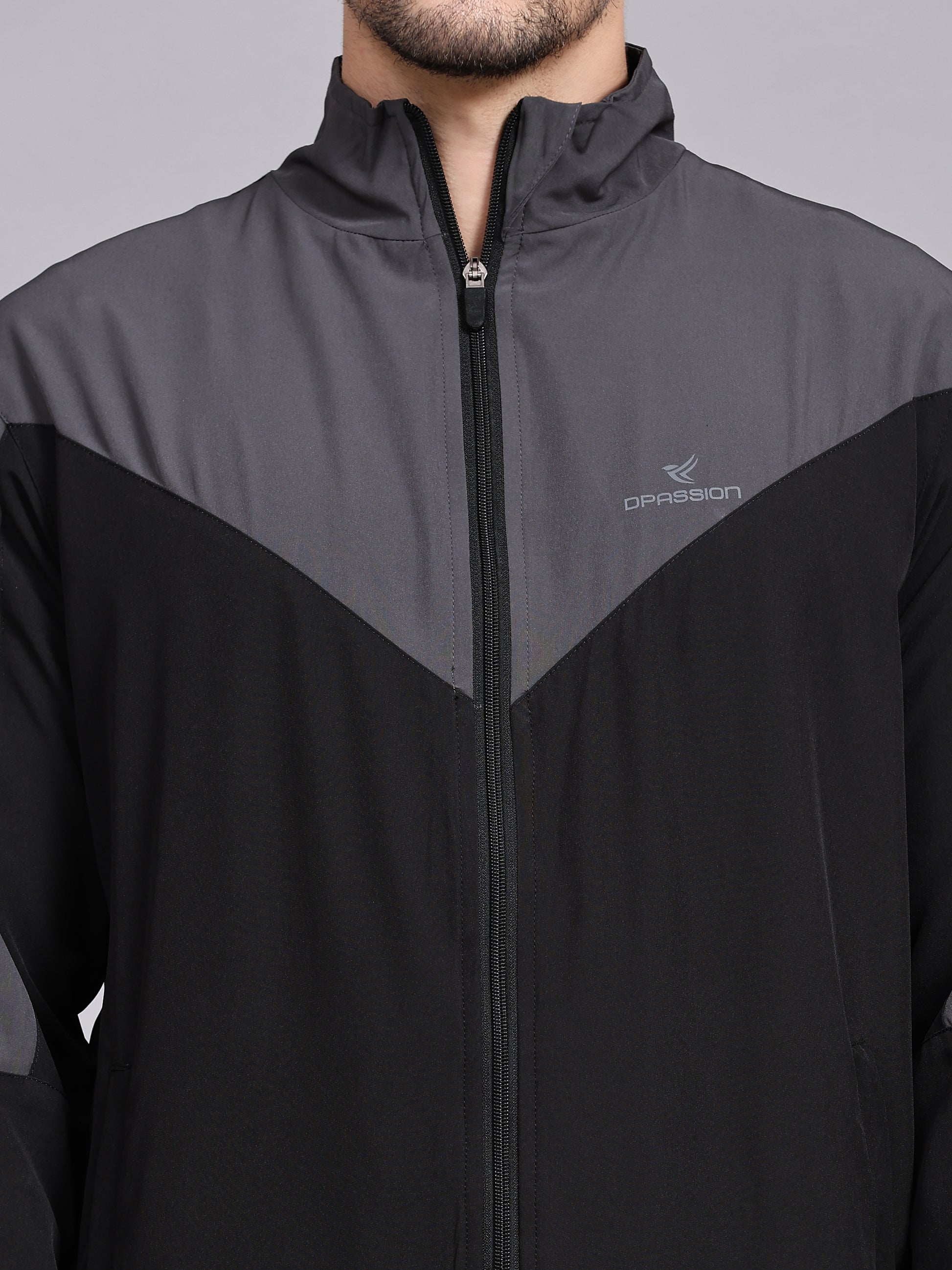Men’s Athletic Jacket with Breathable Mesh Lining for Optimal Comfort and Performance - DPASSION.COM