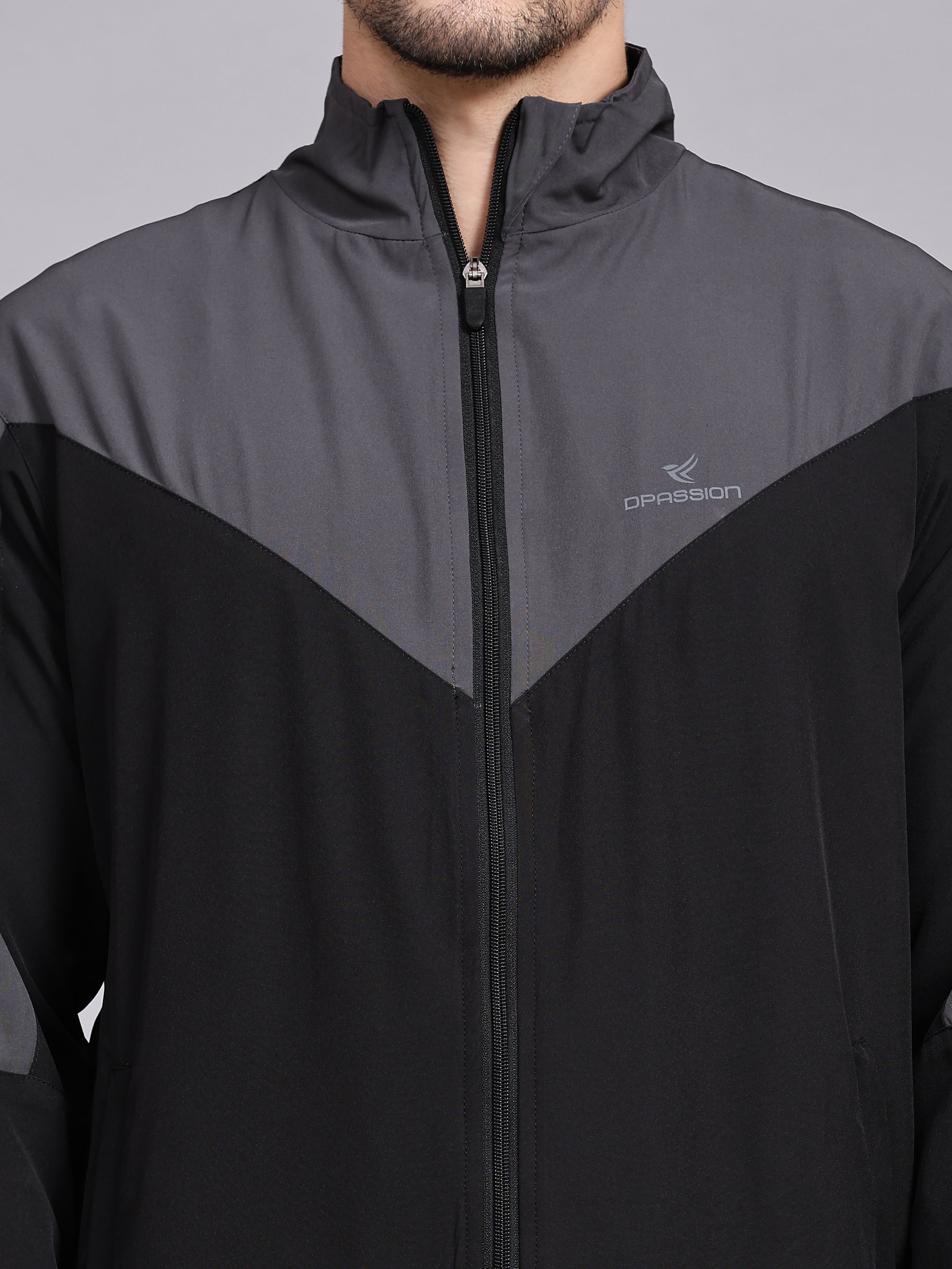 Men’s Athletic Jacket with Breathable Mesh Lining for Optimal Comfort and Performance - DPASSION.COM