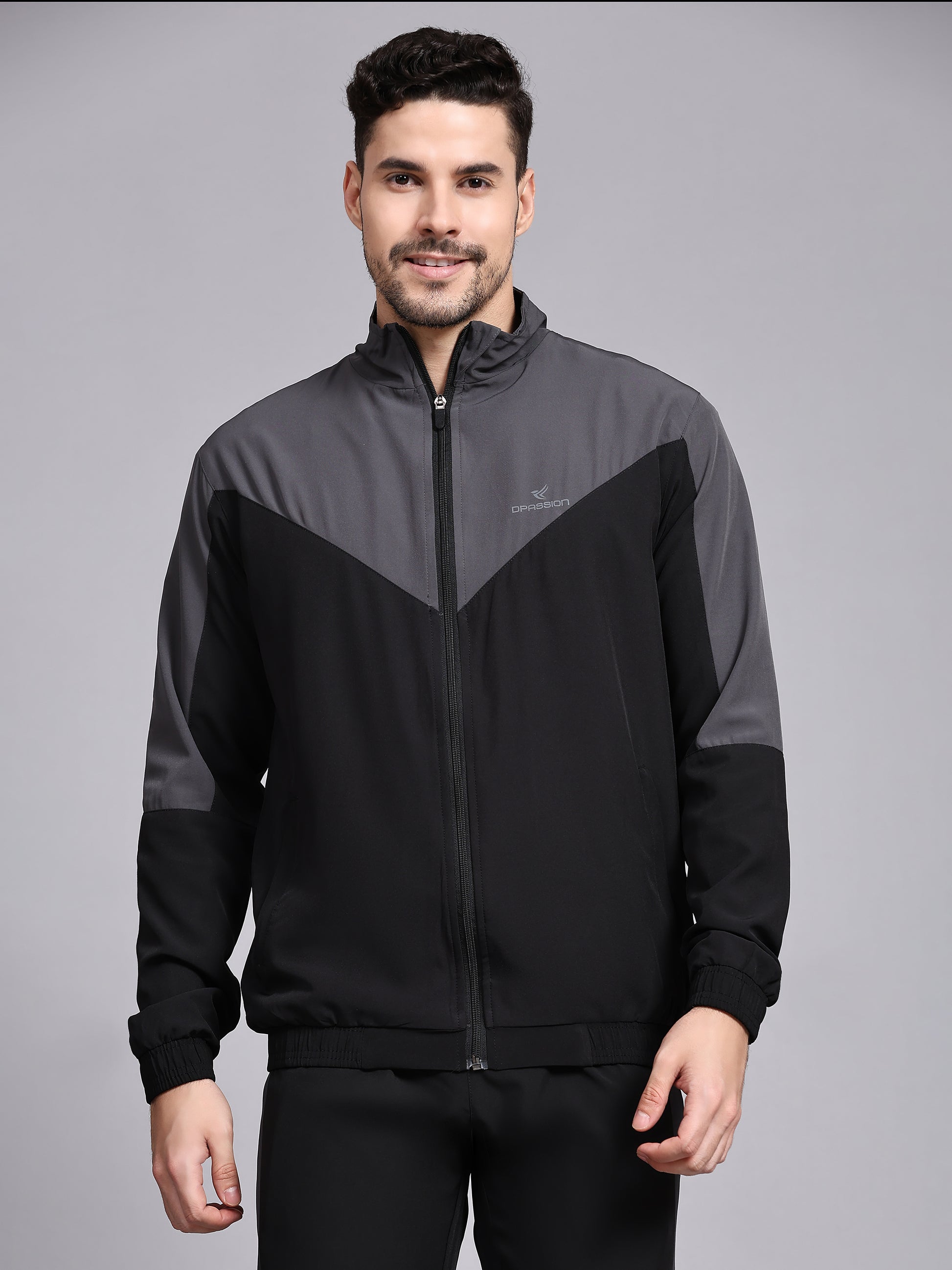Men’s Athletic Jacket with Breathable Mesh Lining for Optimal Comfort and Performance - DPASSION.COM