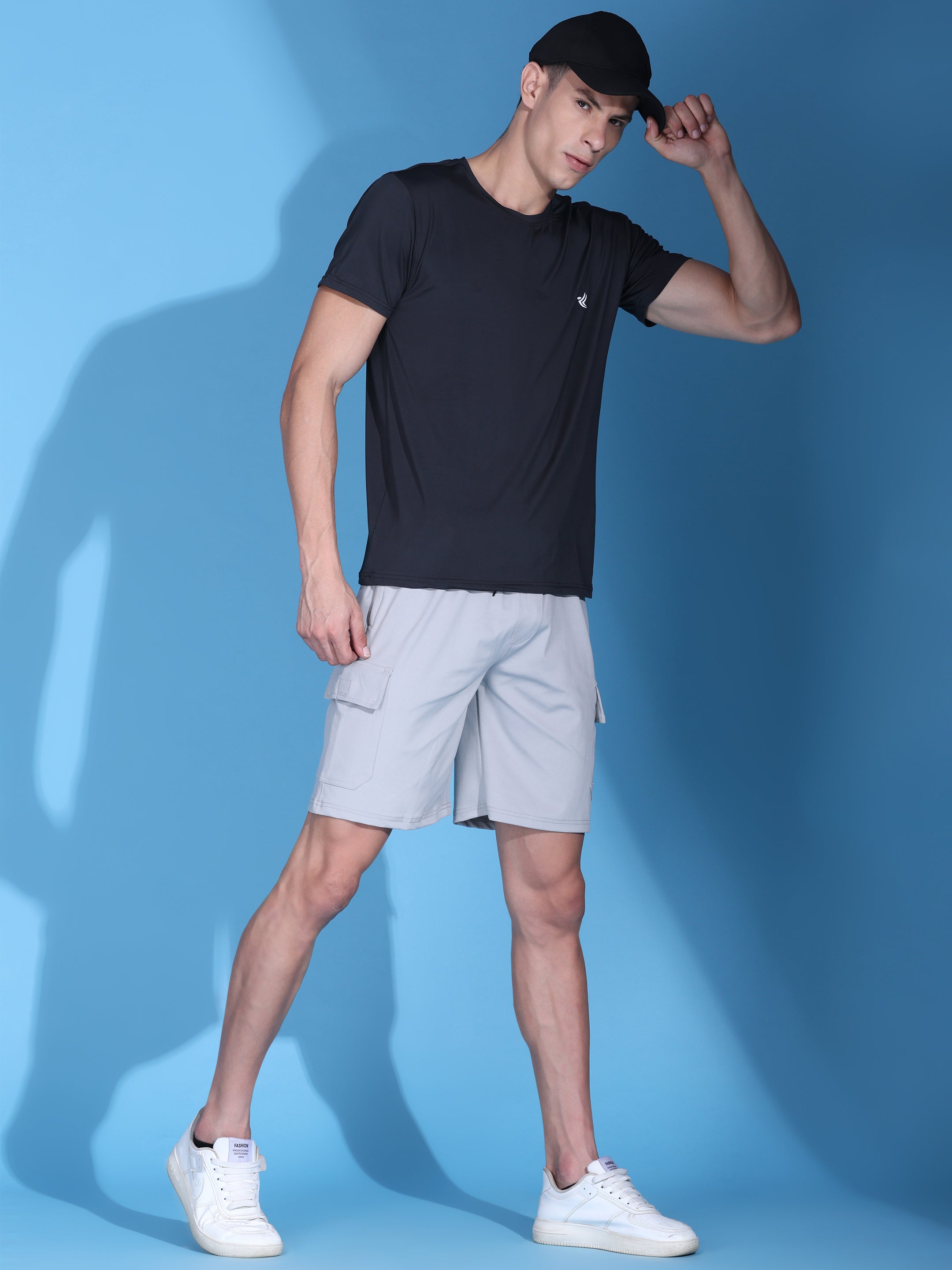 Mens Cargo Athletic Shorts – 4 Way Stretch Moisture Wicking | Wholesale by Dpassion - DPASSION.COM