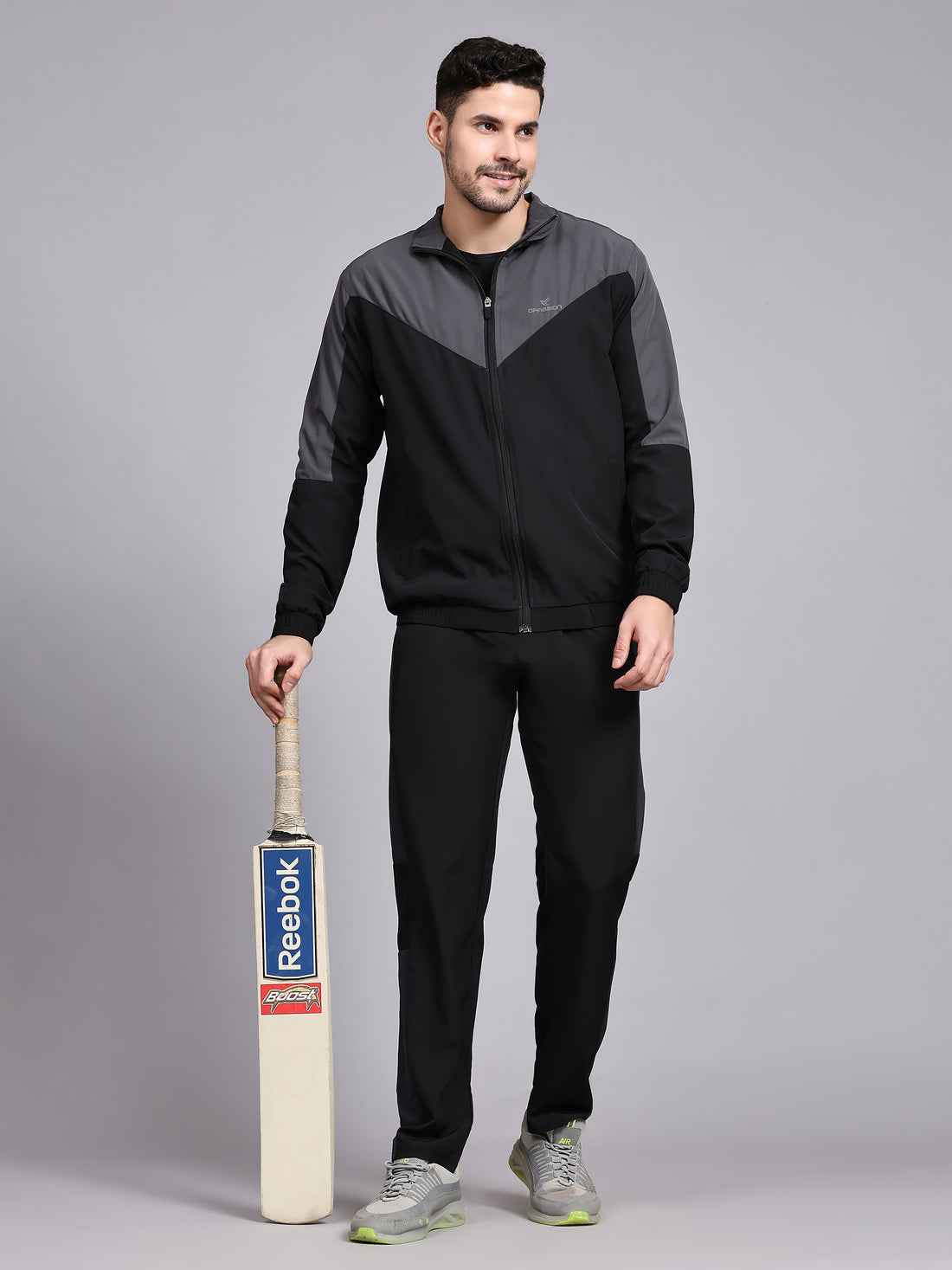 Men's Athletic Tracksuit with Breathable Mesh Lining for Comfort and Performance - DPASSION.COM