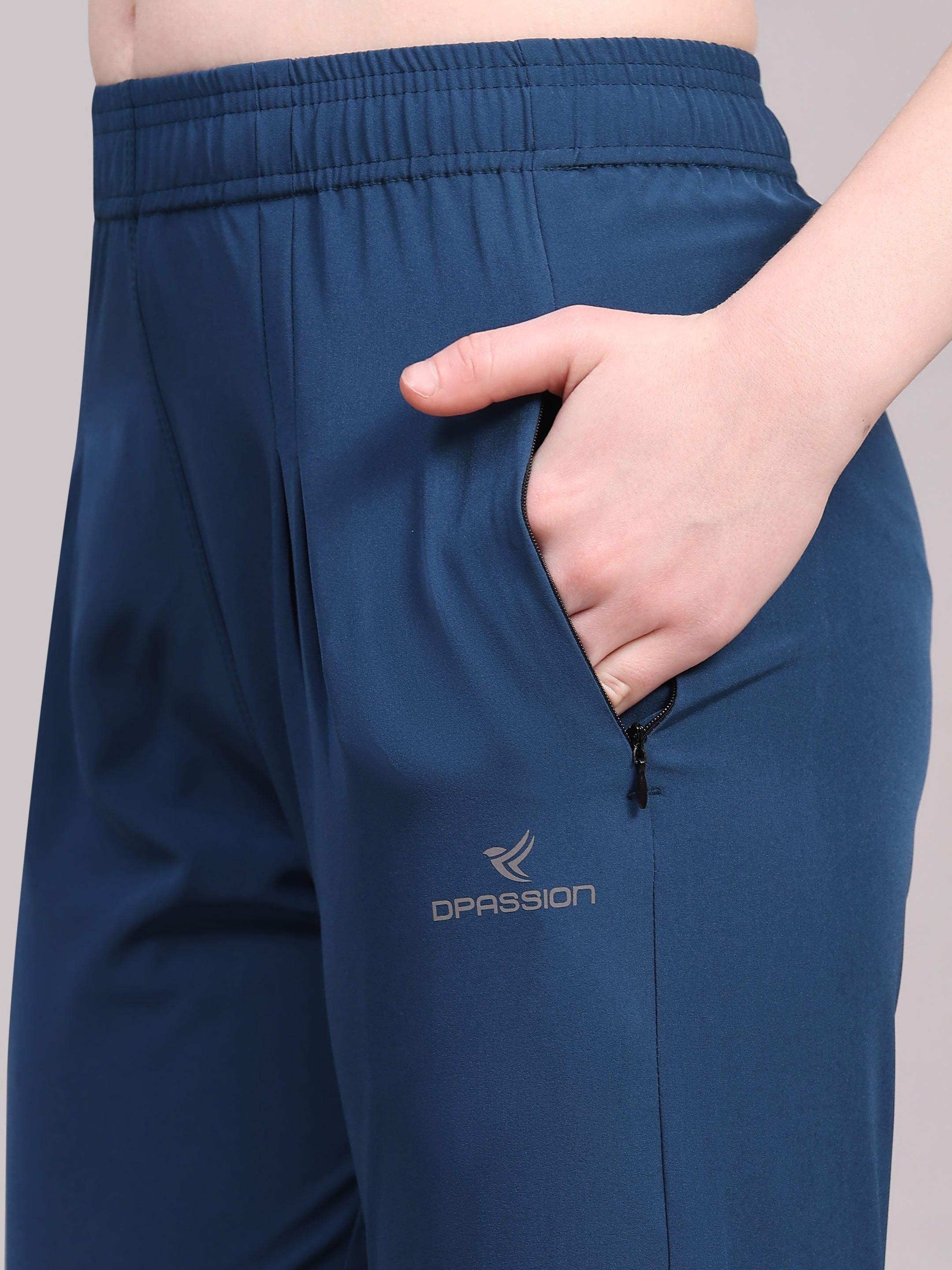 Womens NS Lycra Track Pants Wholesale India | 150 GSM - DPASSION.COM