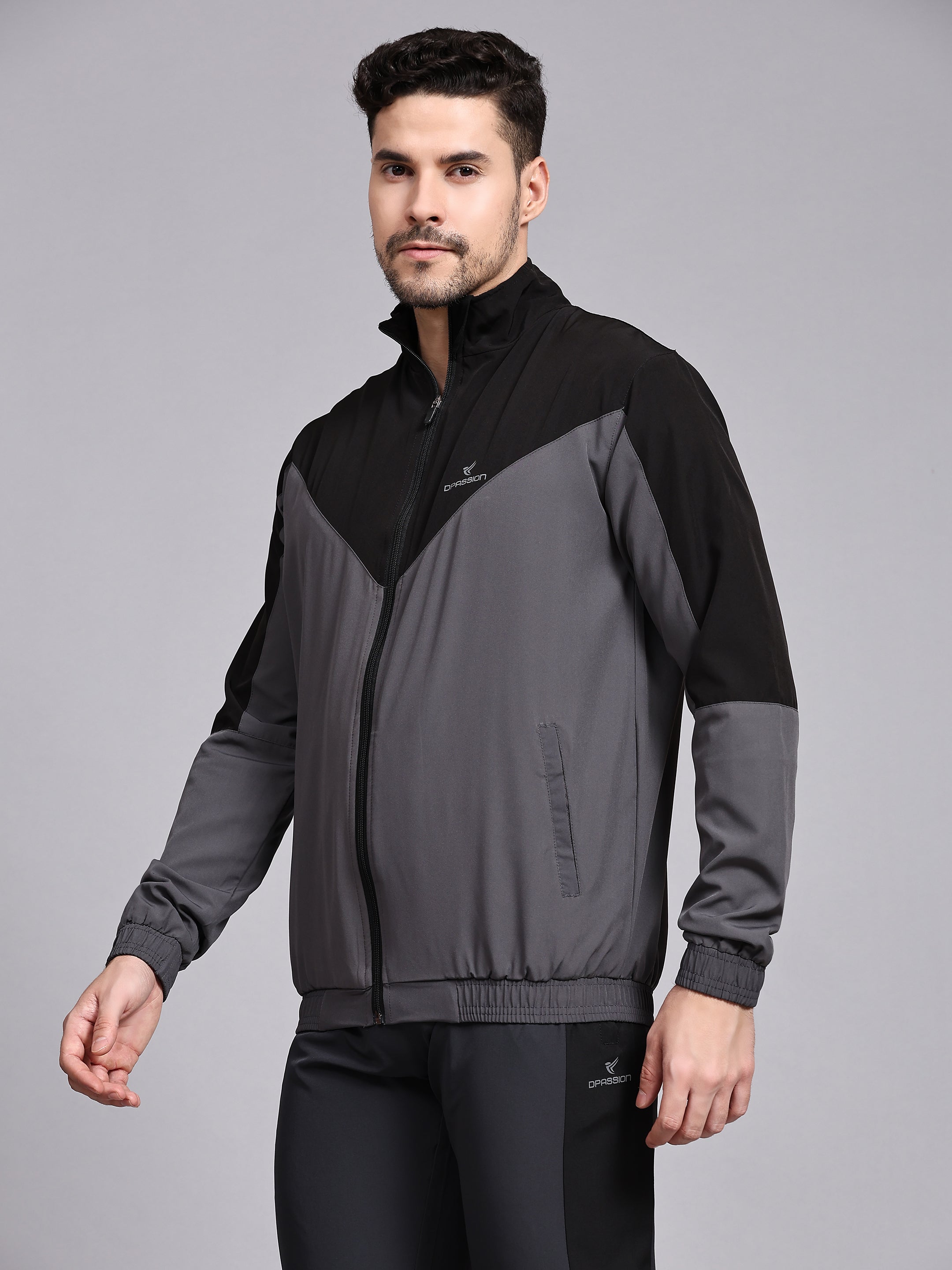 Men’s Athletic Jacket with Breathable Mesh Lining for Optimal Comfort and Performance - DPASSION.COM