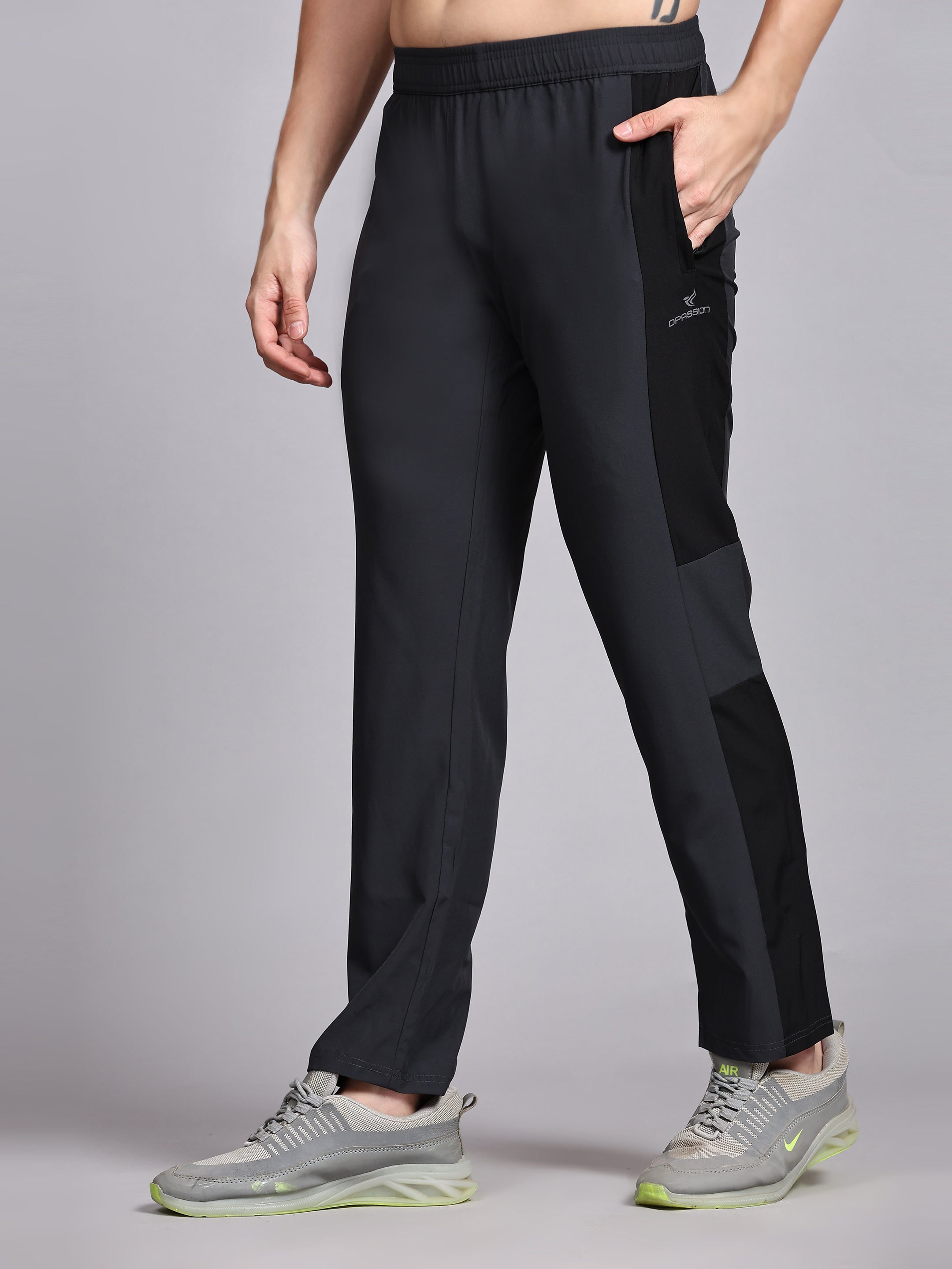 Men's Athletic Tracksuit with Breathable Mesh Lining for Comfort and Performance - DPASSION.COM