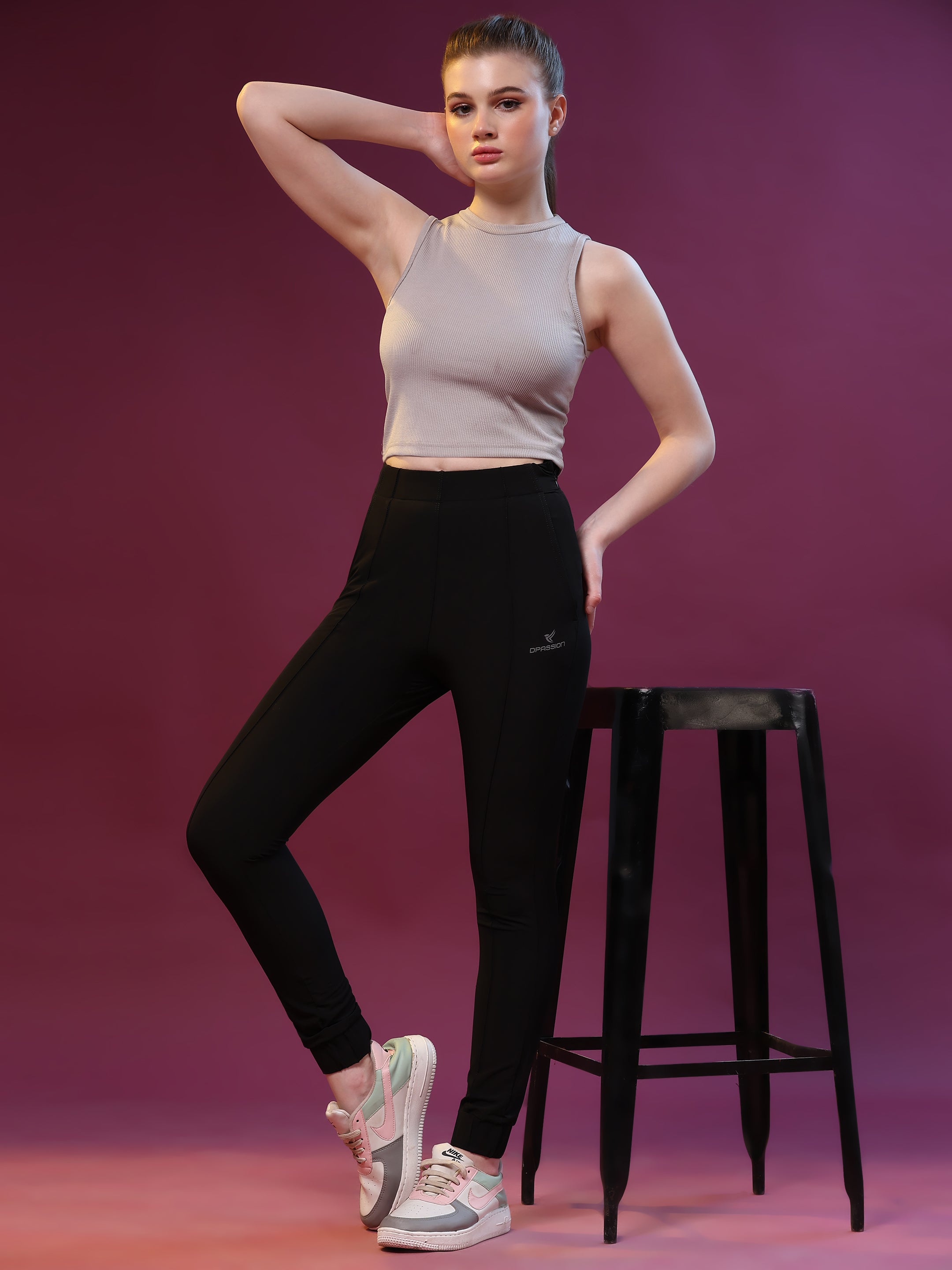 Womens NS Terry Training Track Pants Wholesale India - DPASSION.COM