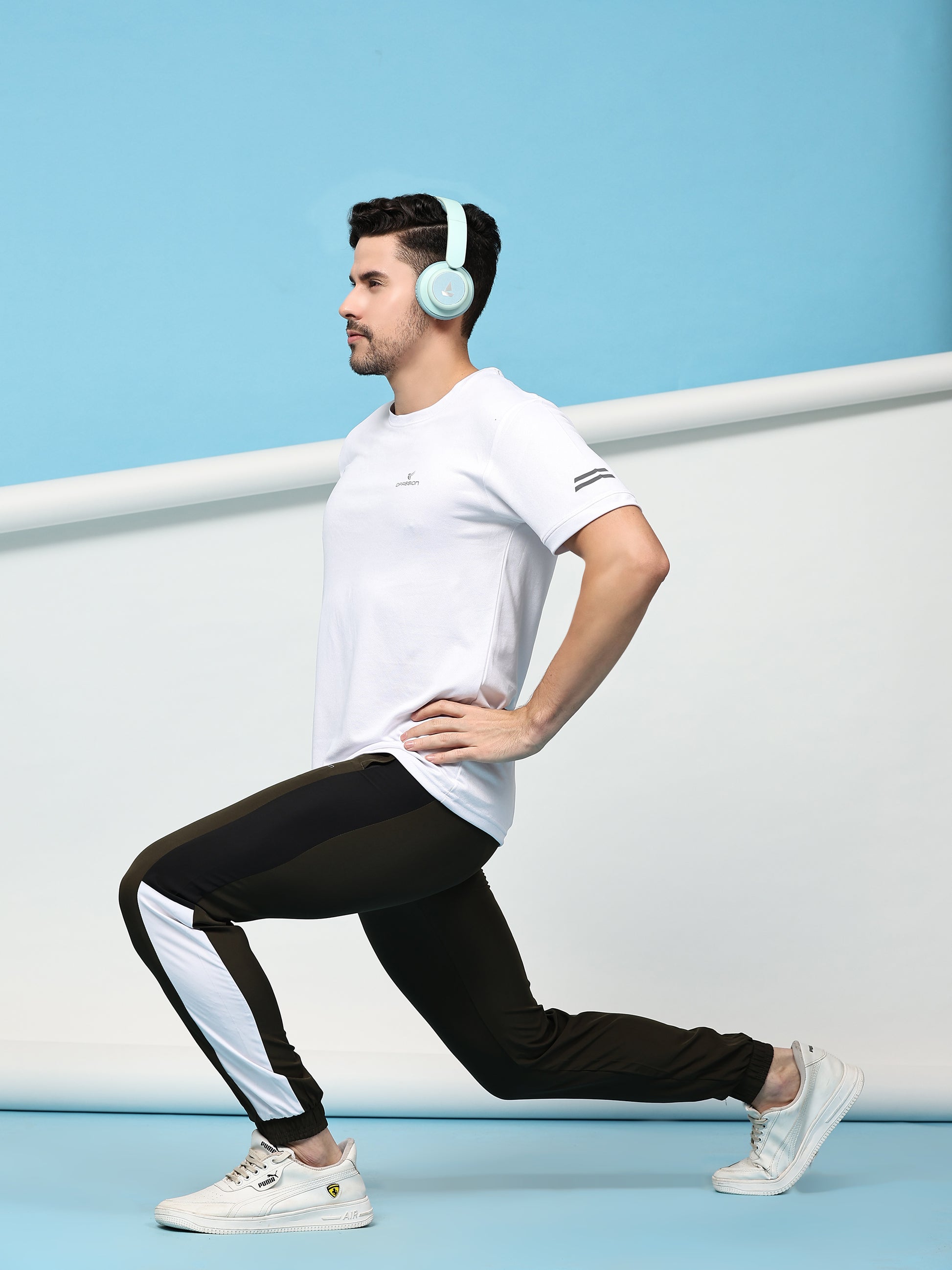 Mens NS Lycra 150 GSM Track Pants Bulk Supplier - DPASSION.COM