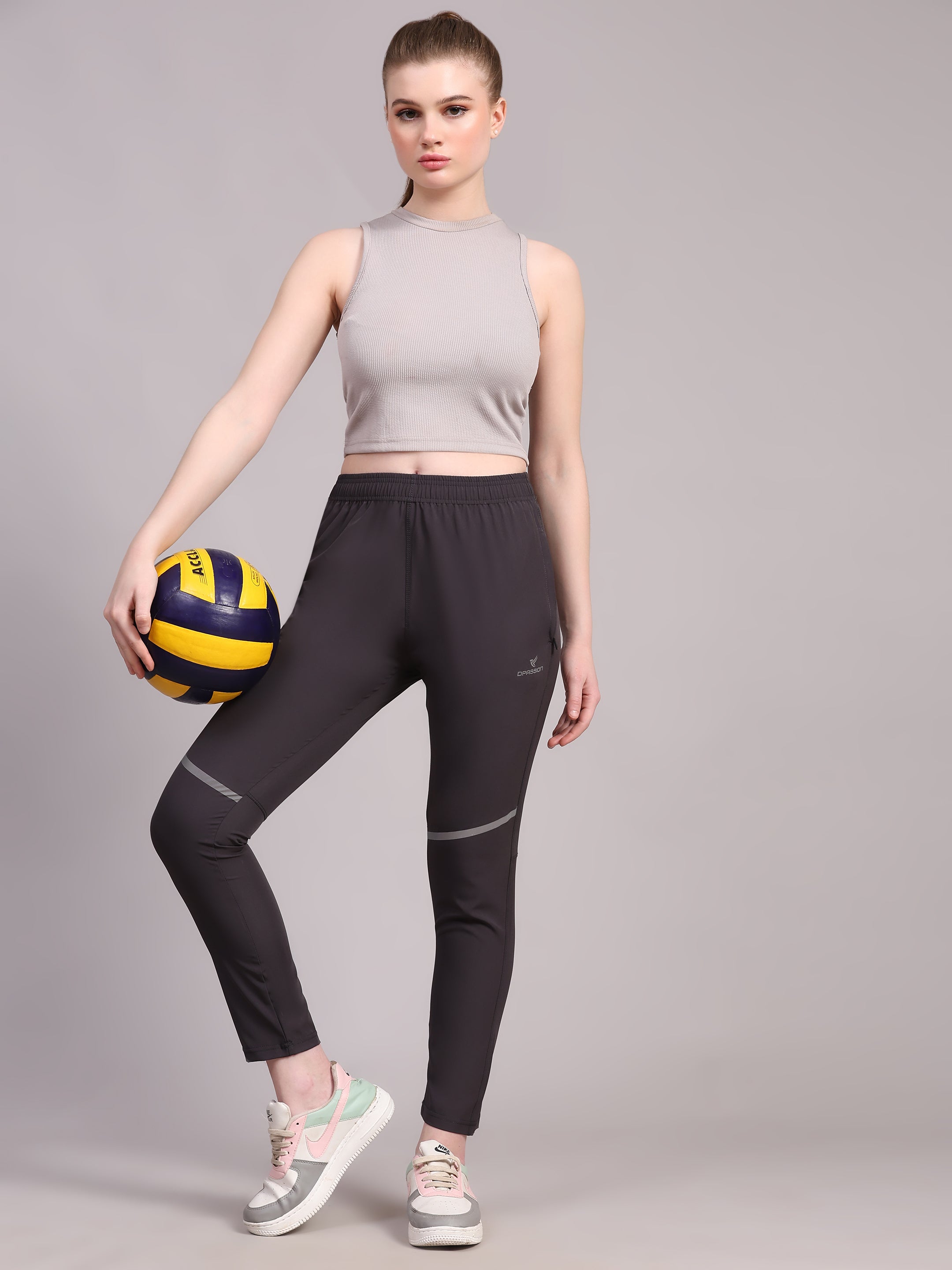 Womens NS Lycra Gym Track Pants Wholesale India - DPASSION.COM