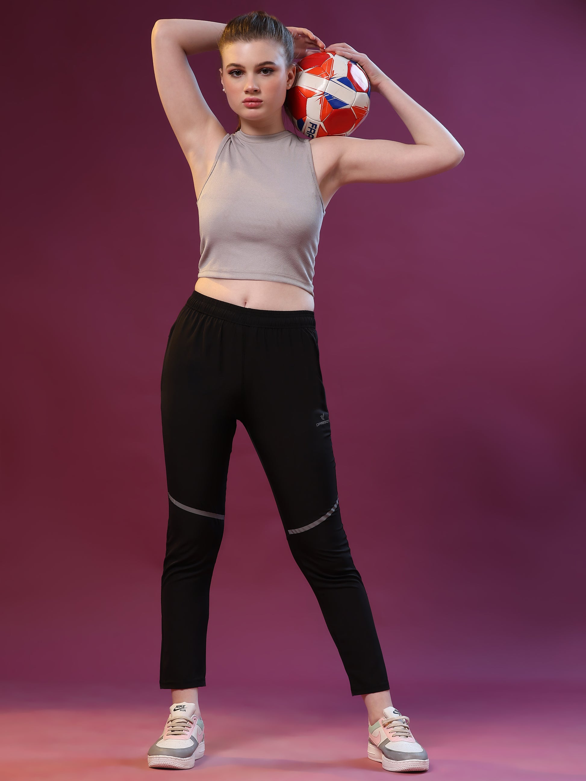 Womens NS Lycra Gym Track Pants Wholesale India - DPASSION.COM
