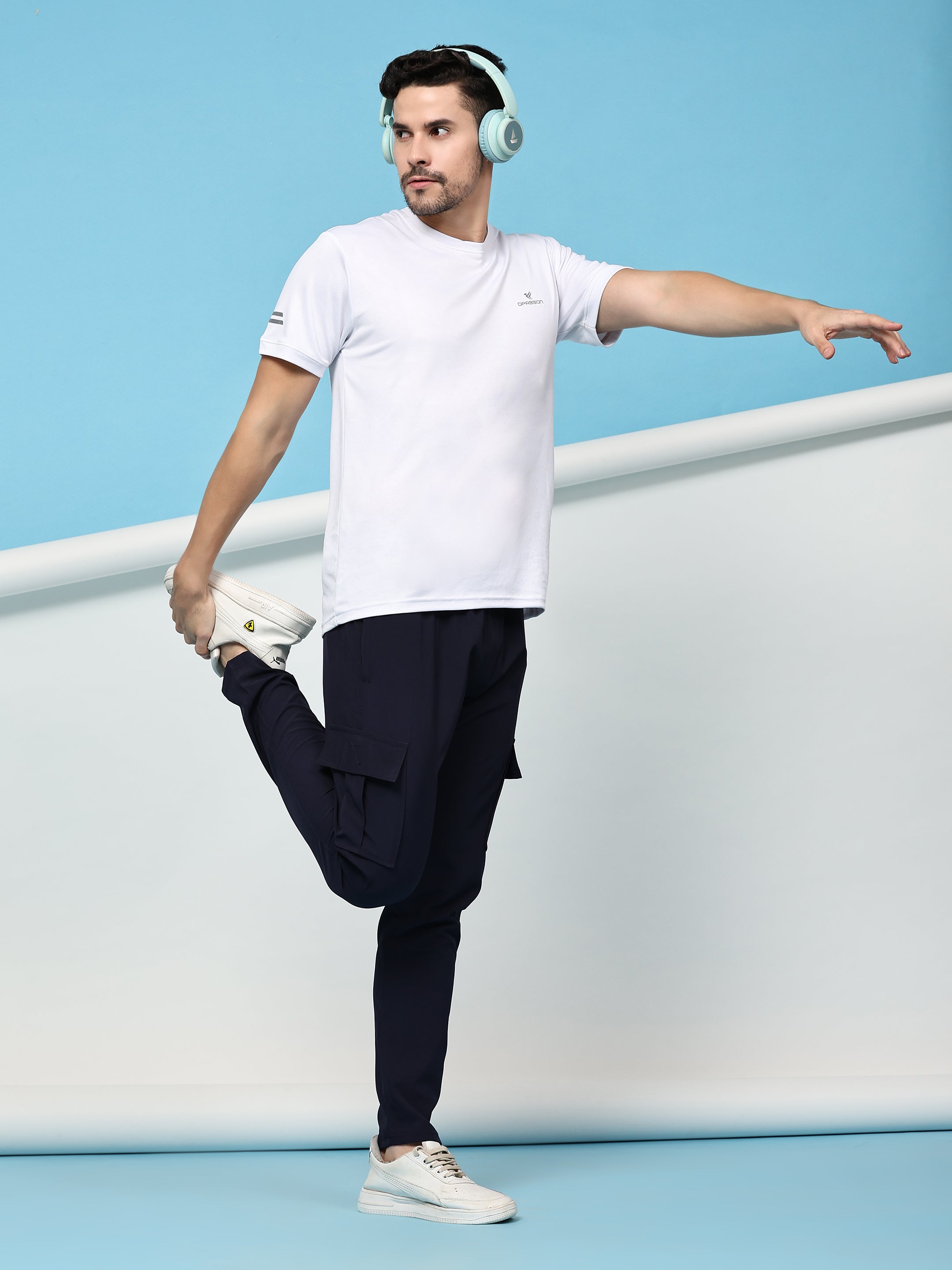 Mens NS Lycra 150 GSM Gym Track Pants Bulk Supplier - DPASSION.COM