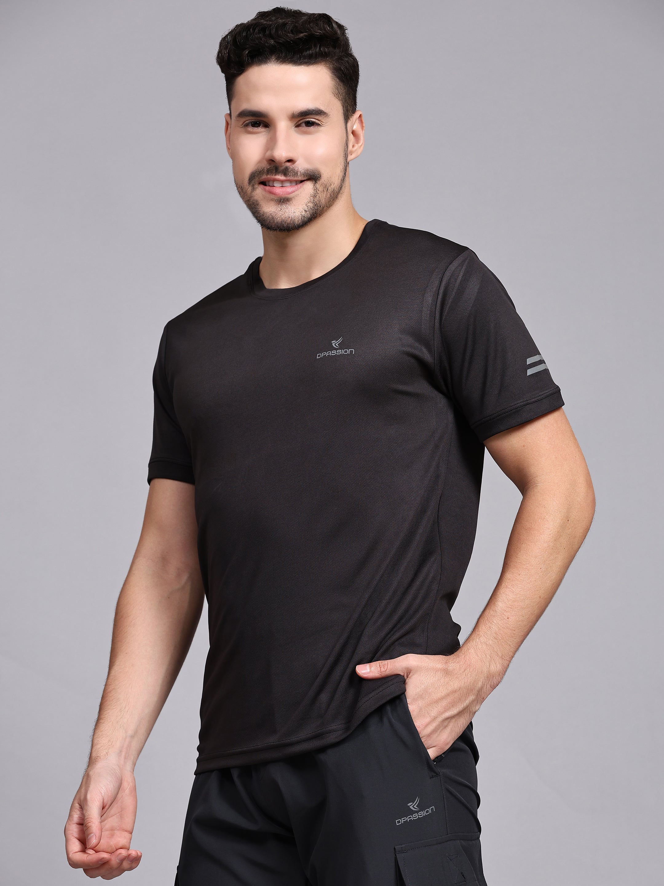 Men's Air-Flow Performance T-Shirt for Ultimate Comfort and Breathability - DPASSION.COM