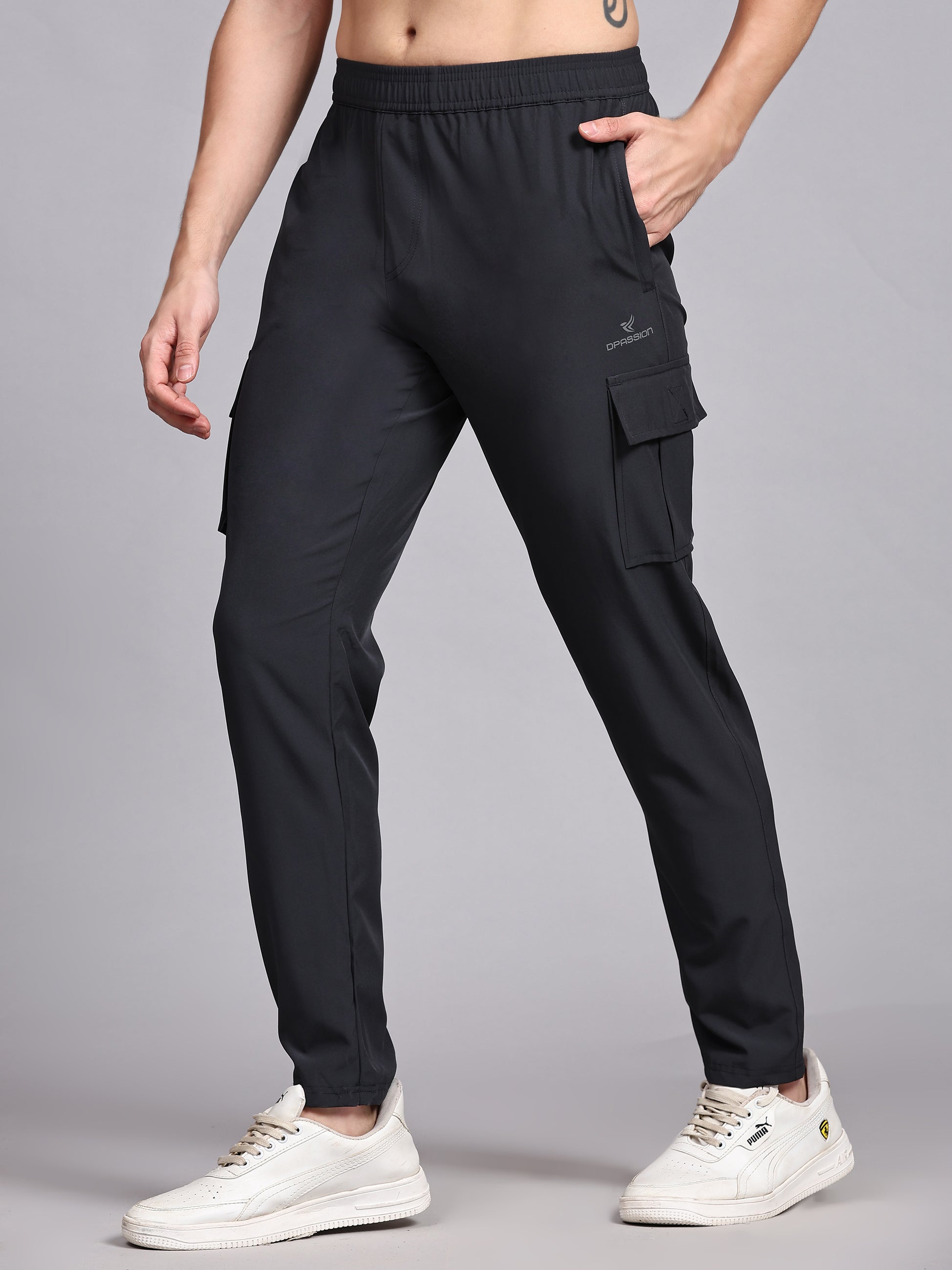 Mens NS Lycra 150 GSM Gym Track Pants Bulk Supplier - DPASSION.COM