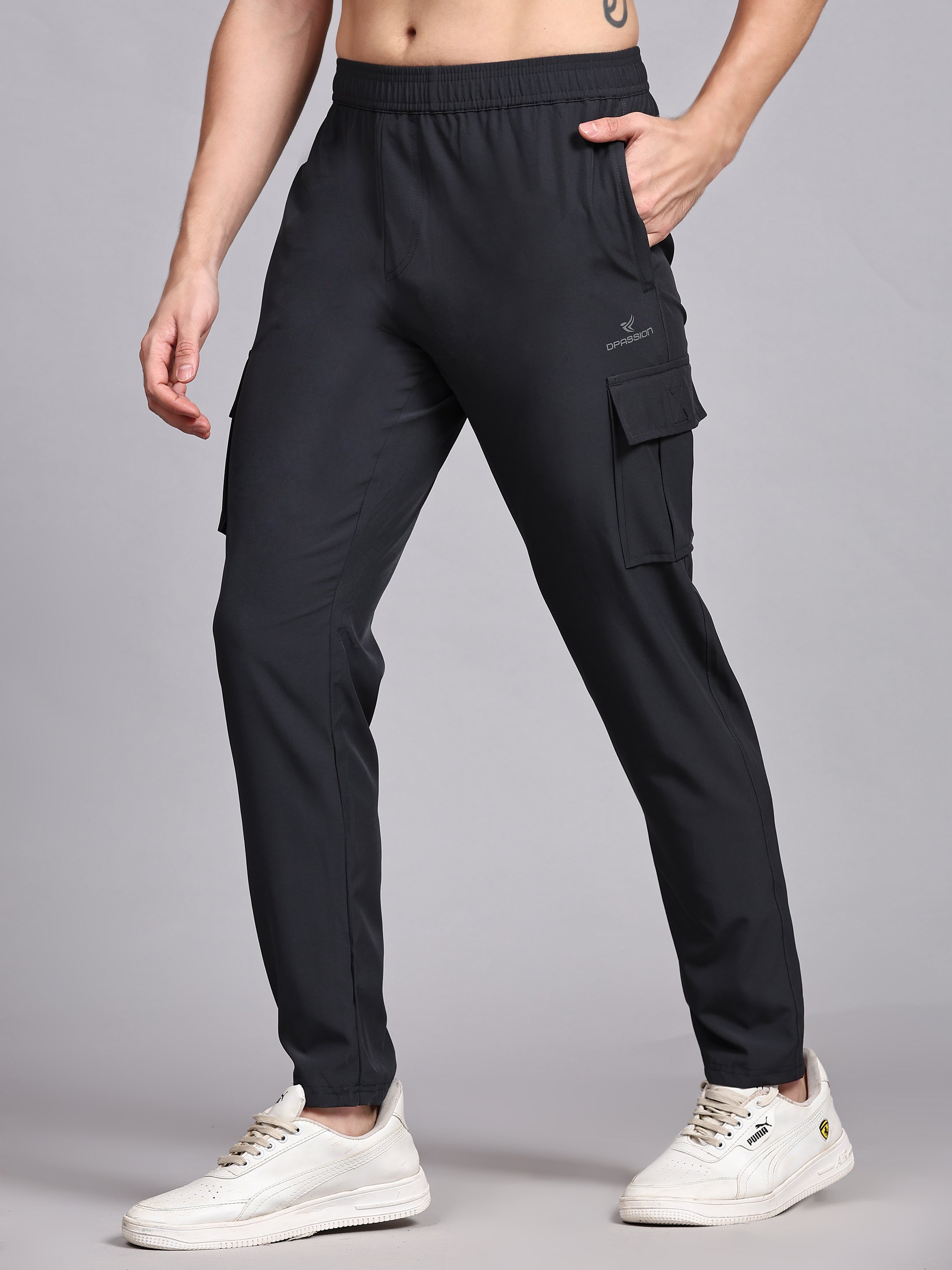 Mens NS Lycra 150 GSM Gym Track Pants Bulk Supplier - DPASSION.COM