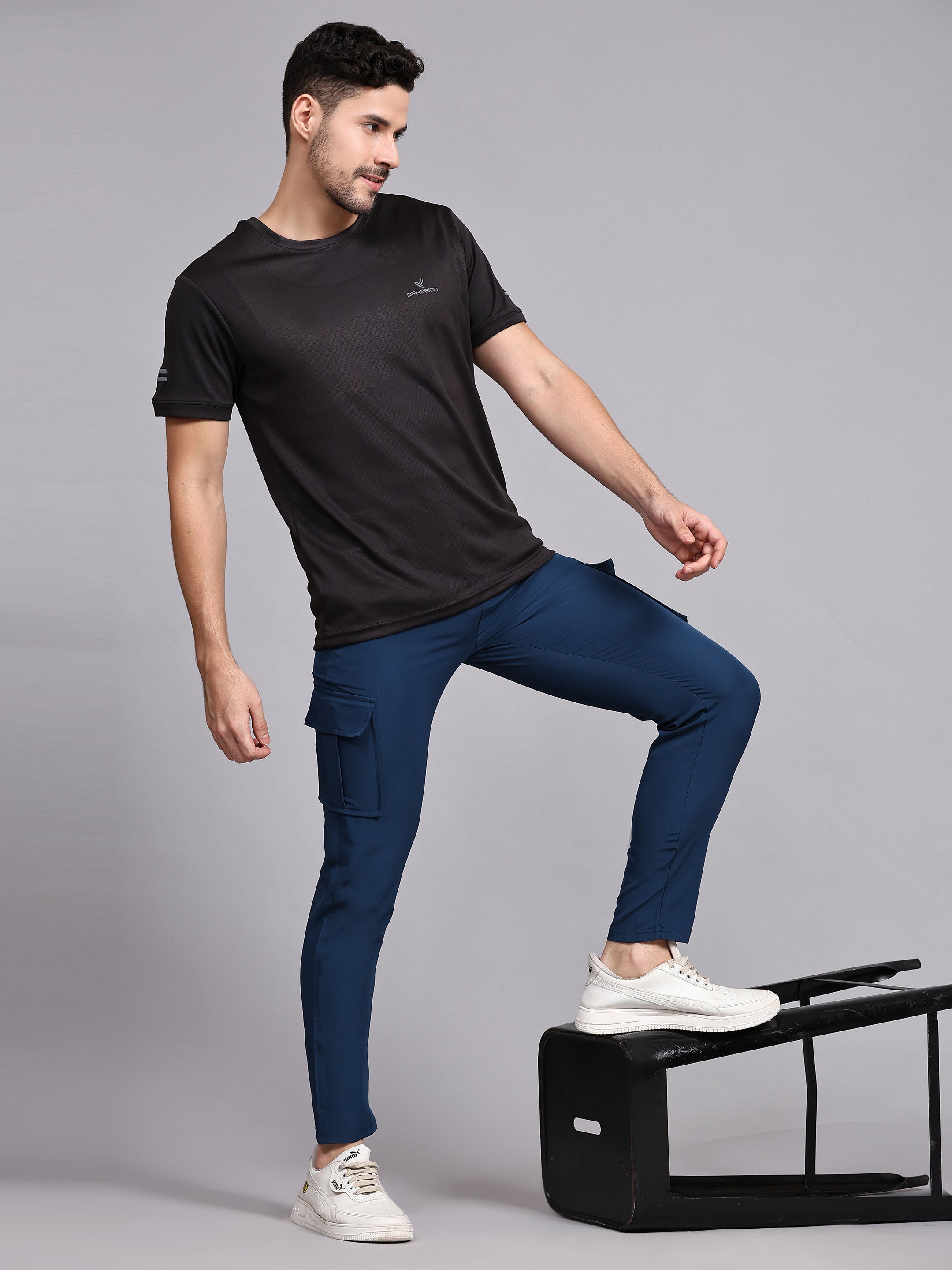 Mens NS Lycra 150 GSM Gym Track Pants Bulk Supplier - DPASSION.COM