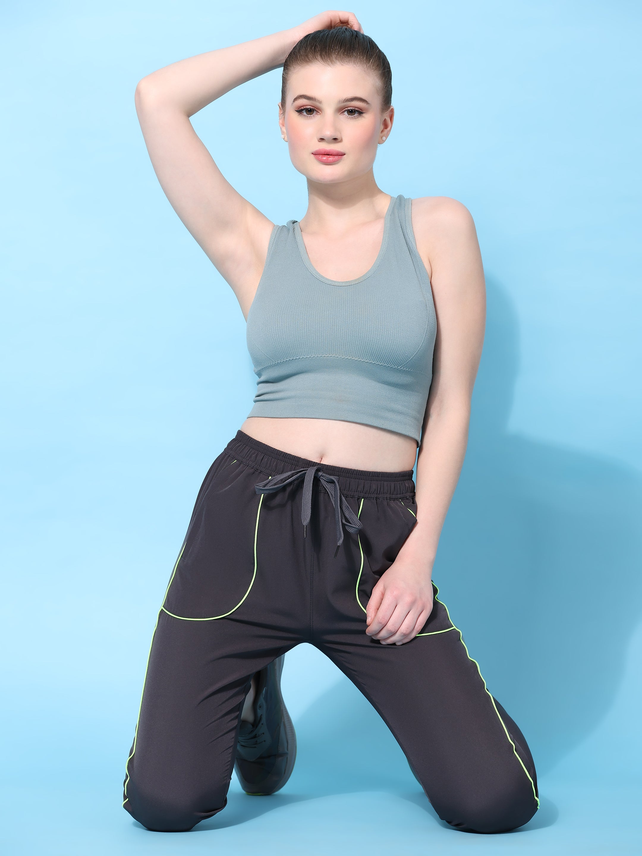 Womens NS Lycra Running Track Pants Wholesale India - DPASSION.COM