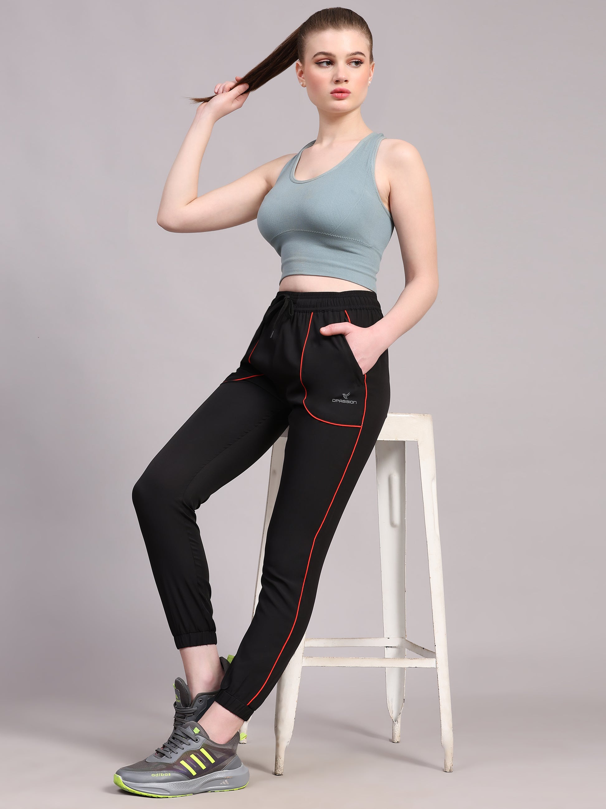 Womens NS Lycra Running Track Pants Wholesale India - DPASSION.COM