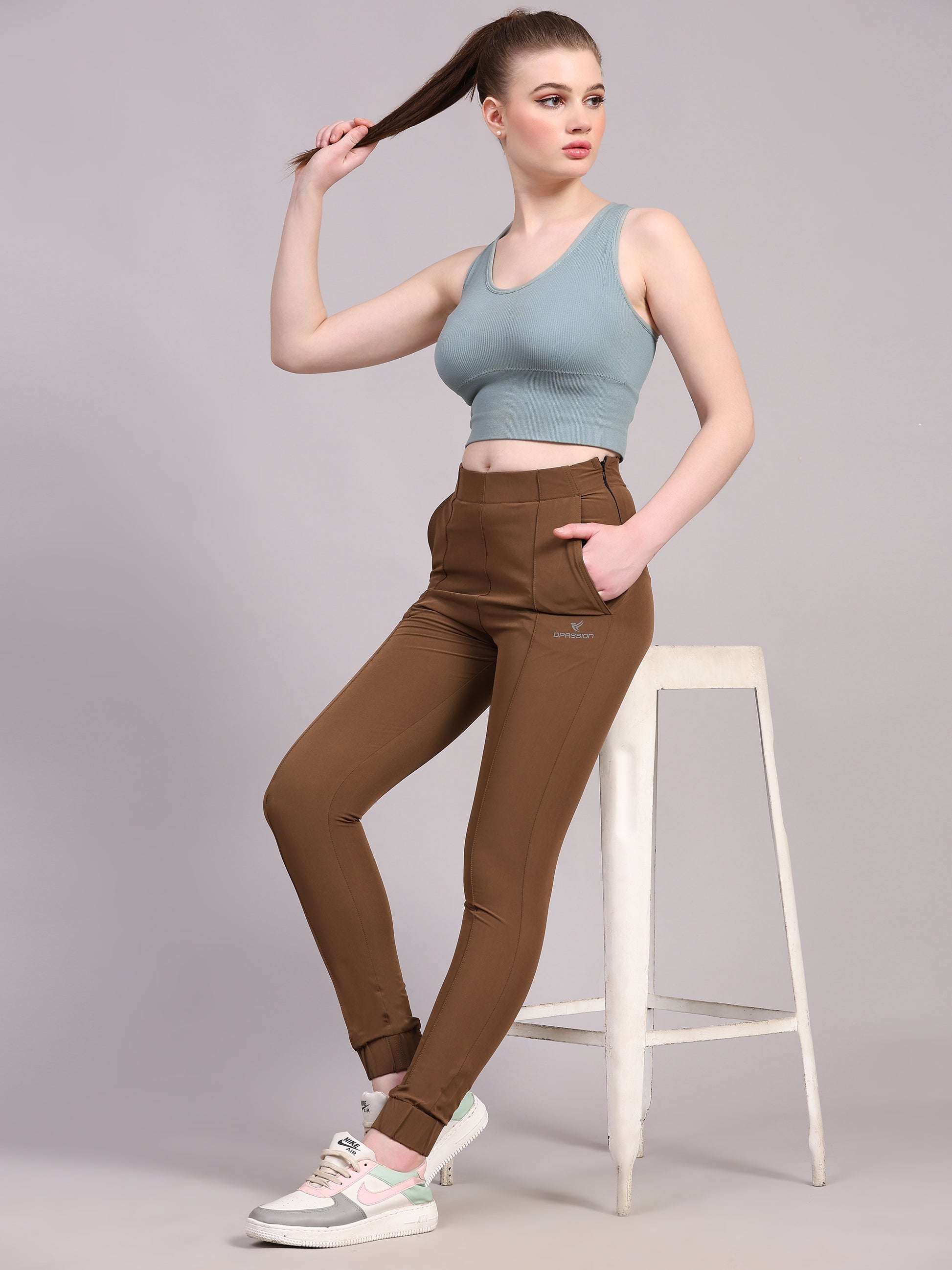 Womens NS Terry Training Track Pants Wholesale India - DPASSION.COM