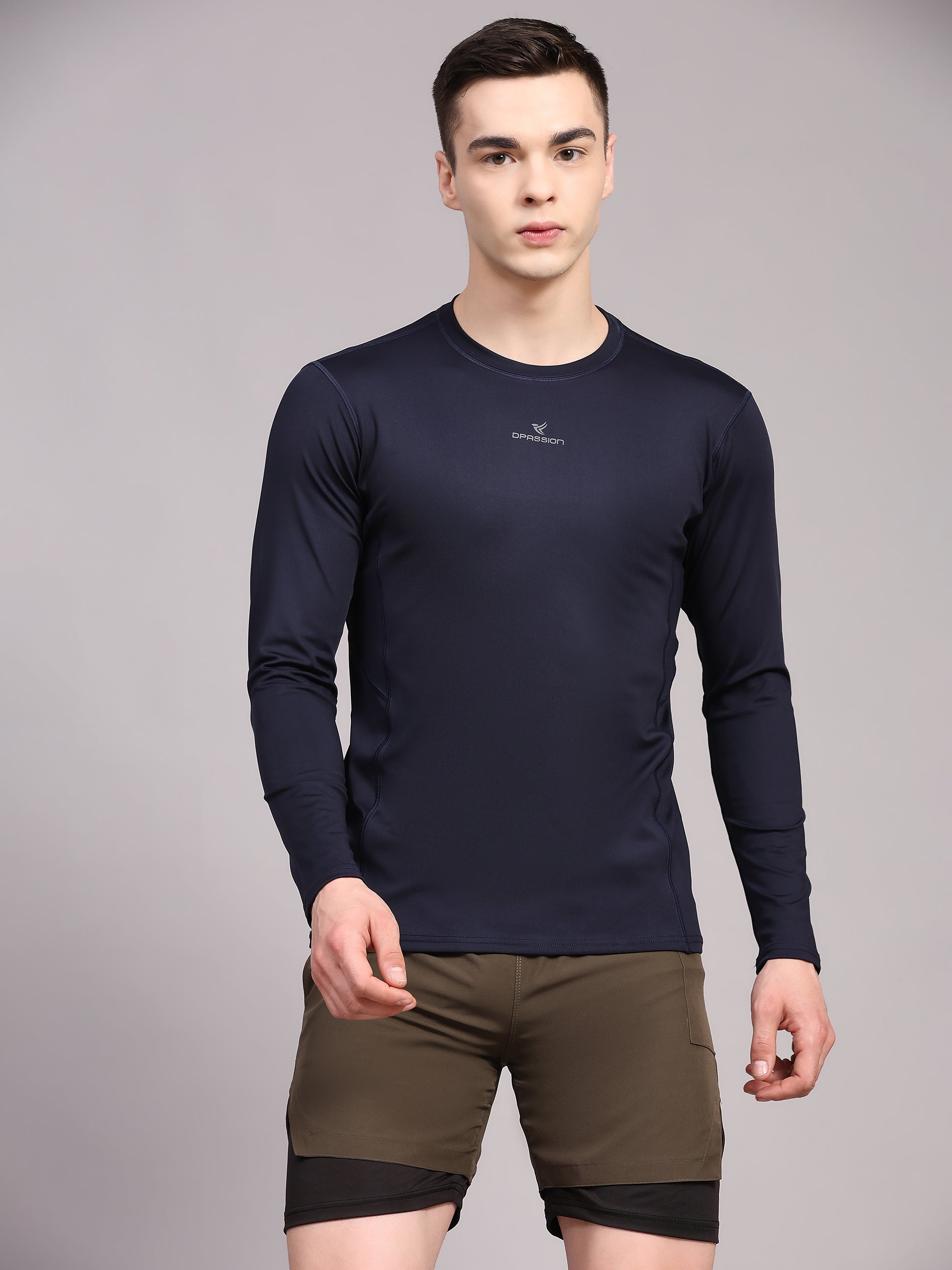 190 GSM 4 Way Lycra Compression T Shirt Wholesale - DPASSION.COM