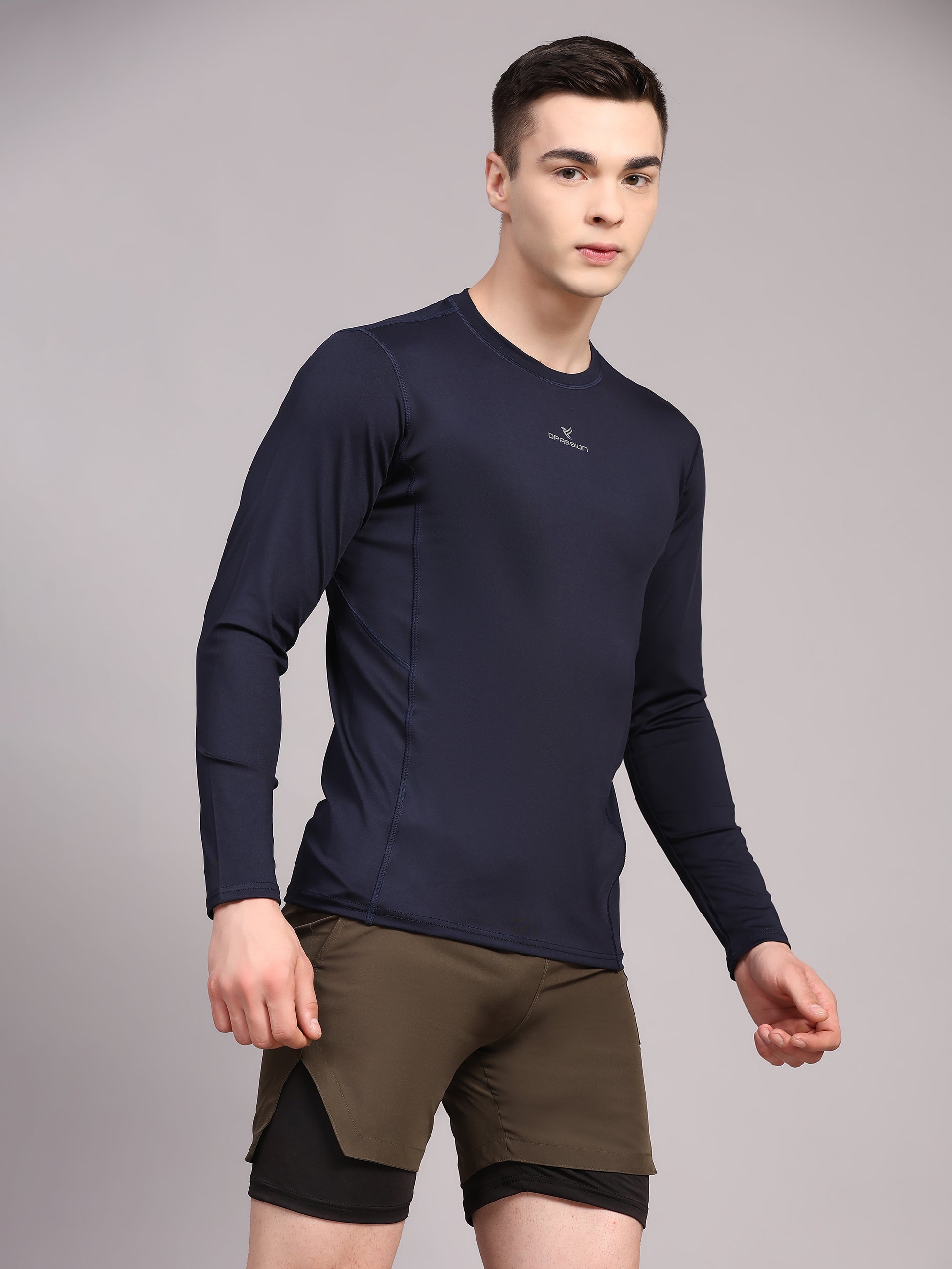 190 GSM 4 Way Lycra Compression T Shirt Wholesale - DPASSION.COM