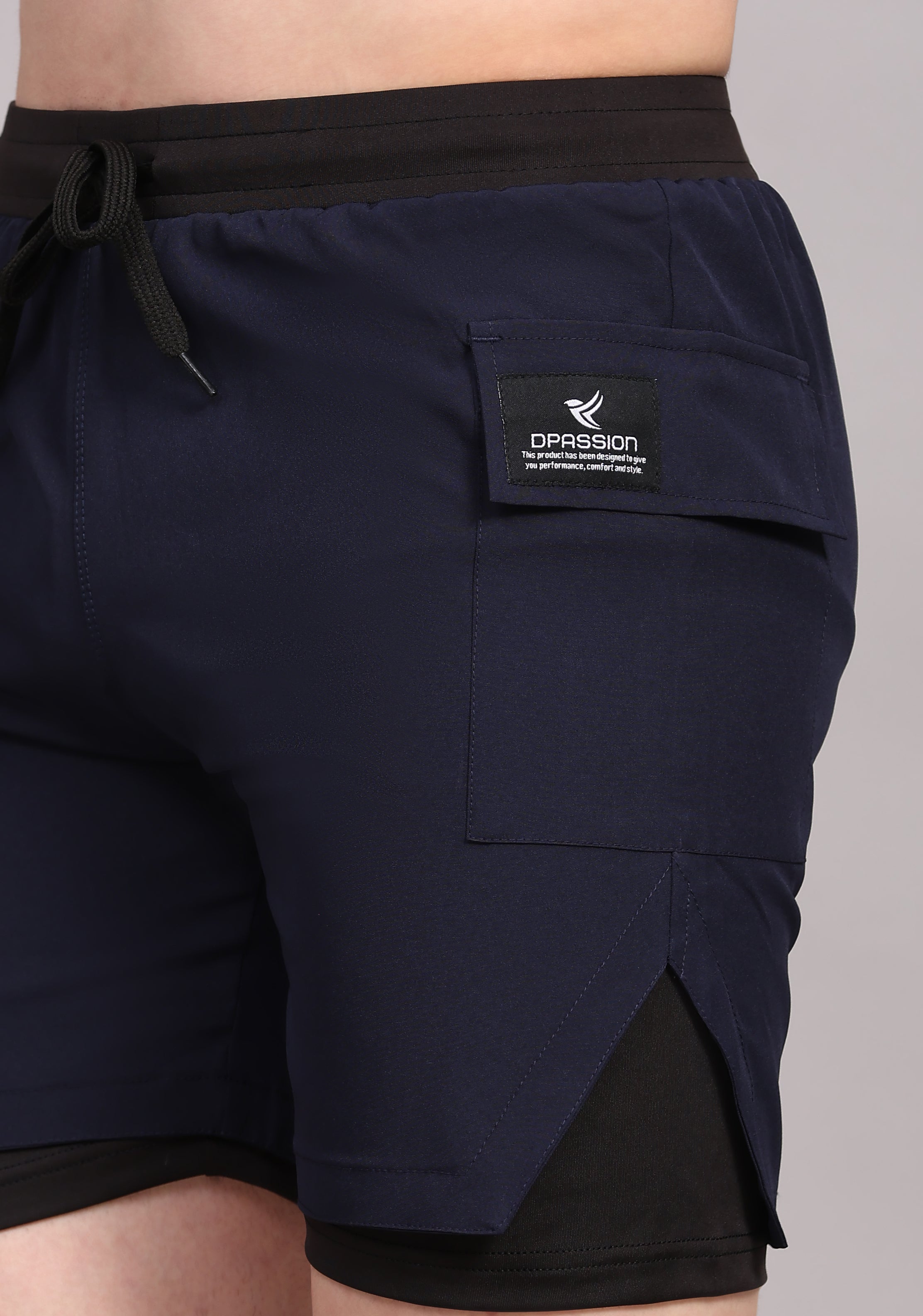 Men's 2-in-1 Stride Pro Shorts - DPASSION.COM
