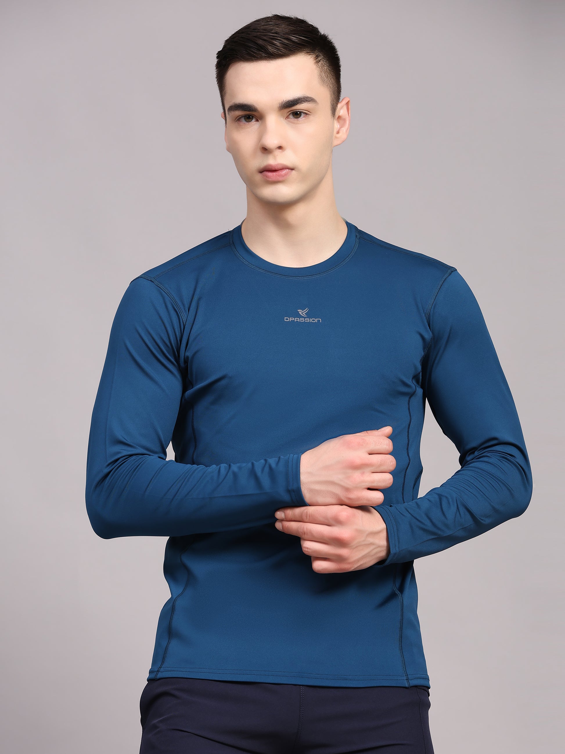 190 GSM 4 Way Lycra Compression T Shirt Wholesale - DPASSION.COM