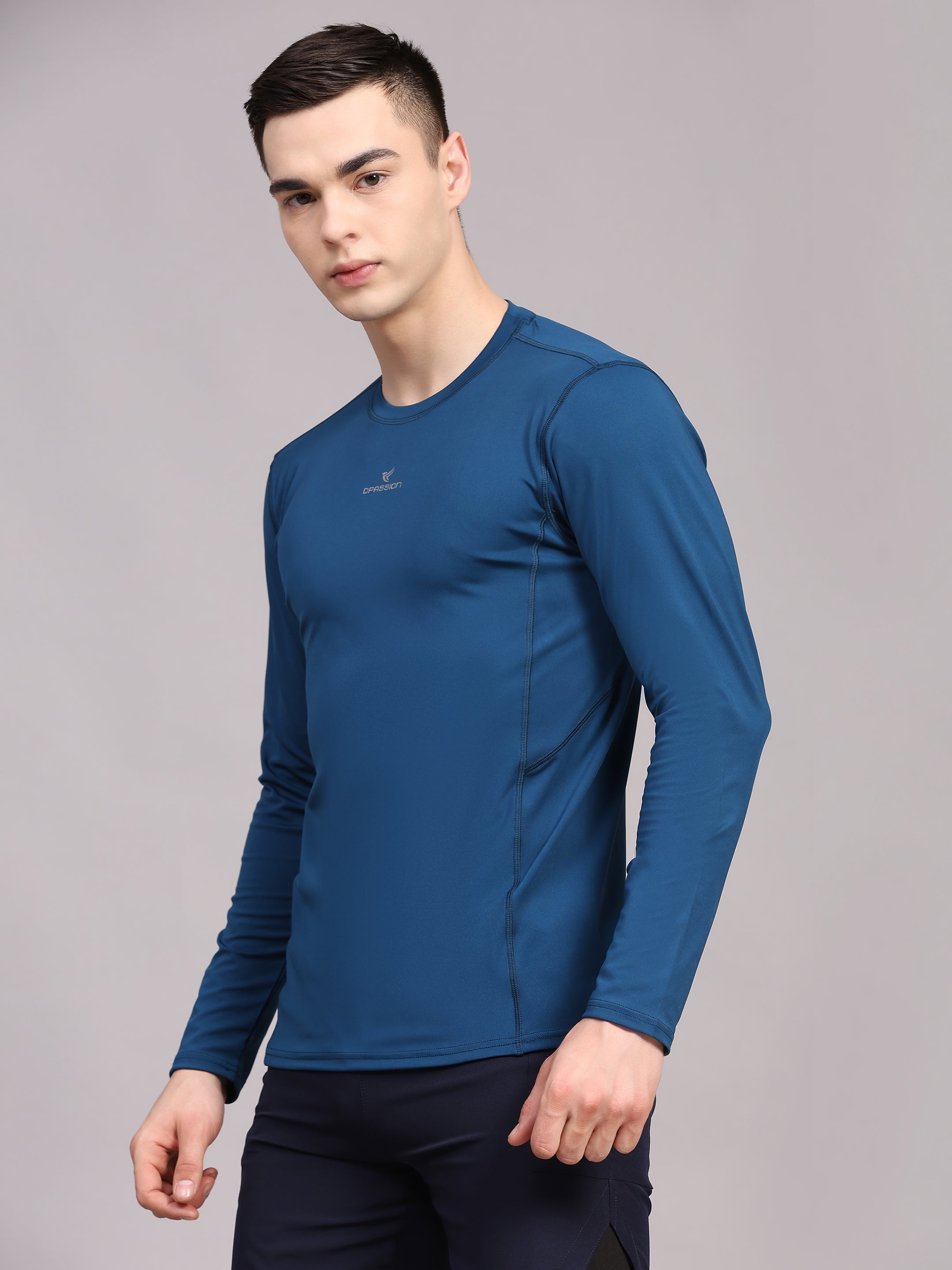 190 GSM 4 Way Lycra Compression T Shirt Wholesale - DPASSION.COM