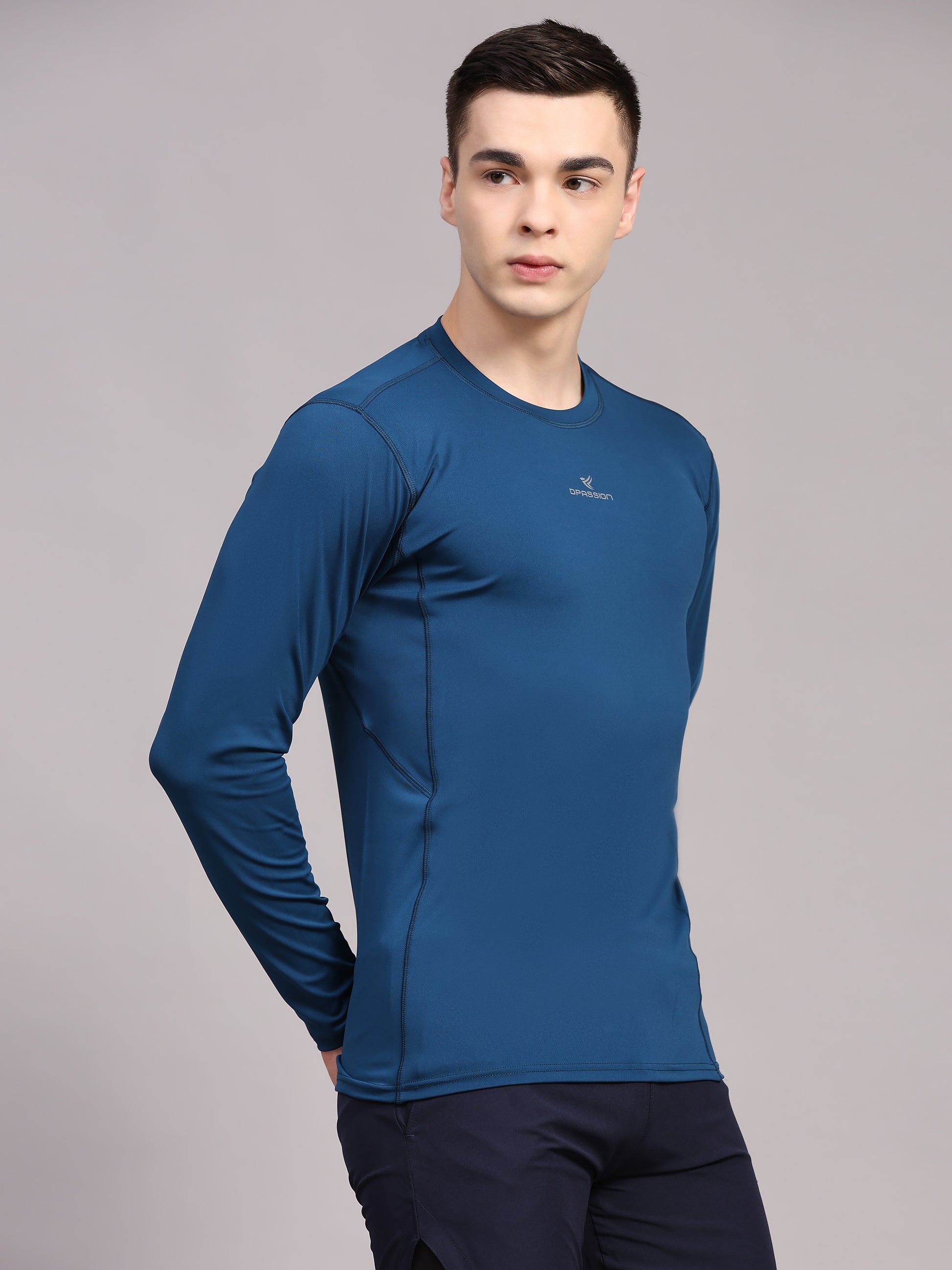 190 GSM 4 Way Lycra Compression T Shirt Wholesale - DPASSION.COM