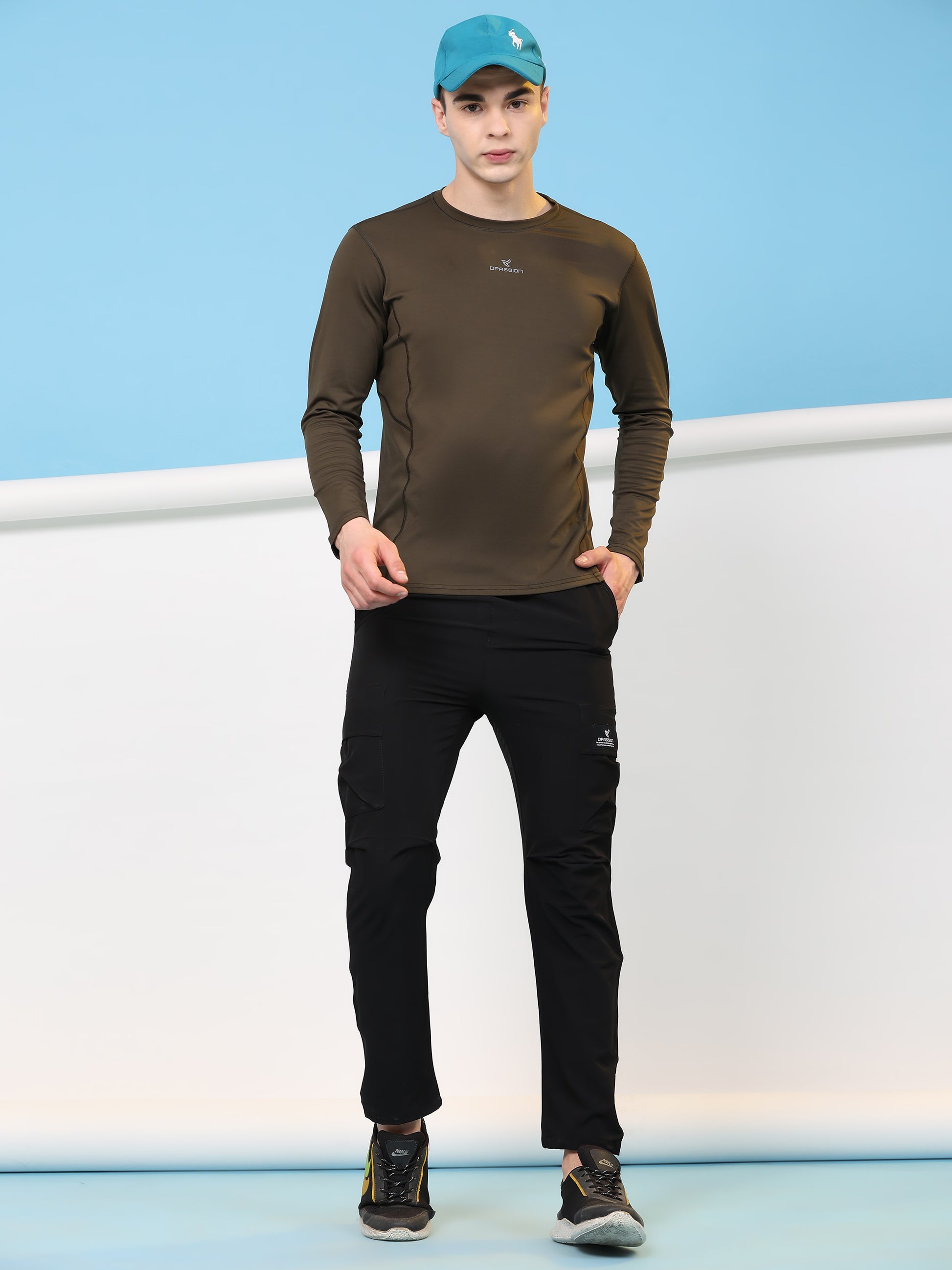 190 GSM 4 Way Lycra Compression T Shirt Wholesale - DPASSION.COM
