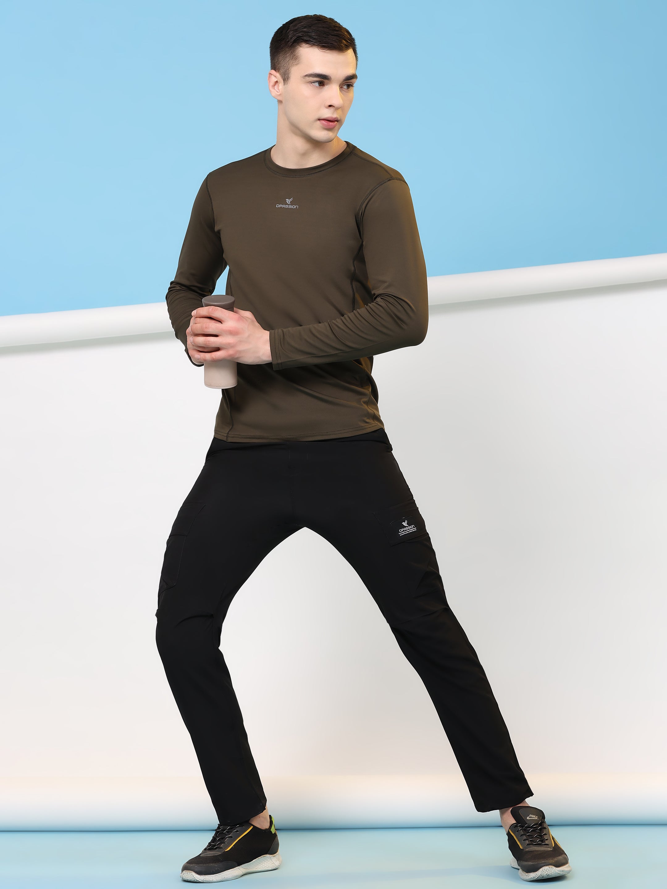Mens Nylon Lycra 190 GSM Track Pants Bulk | Dpassion - DPASSION.COM