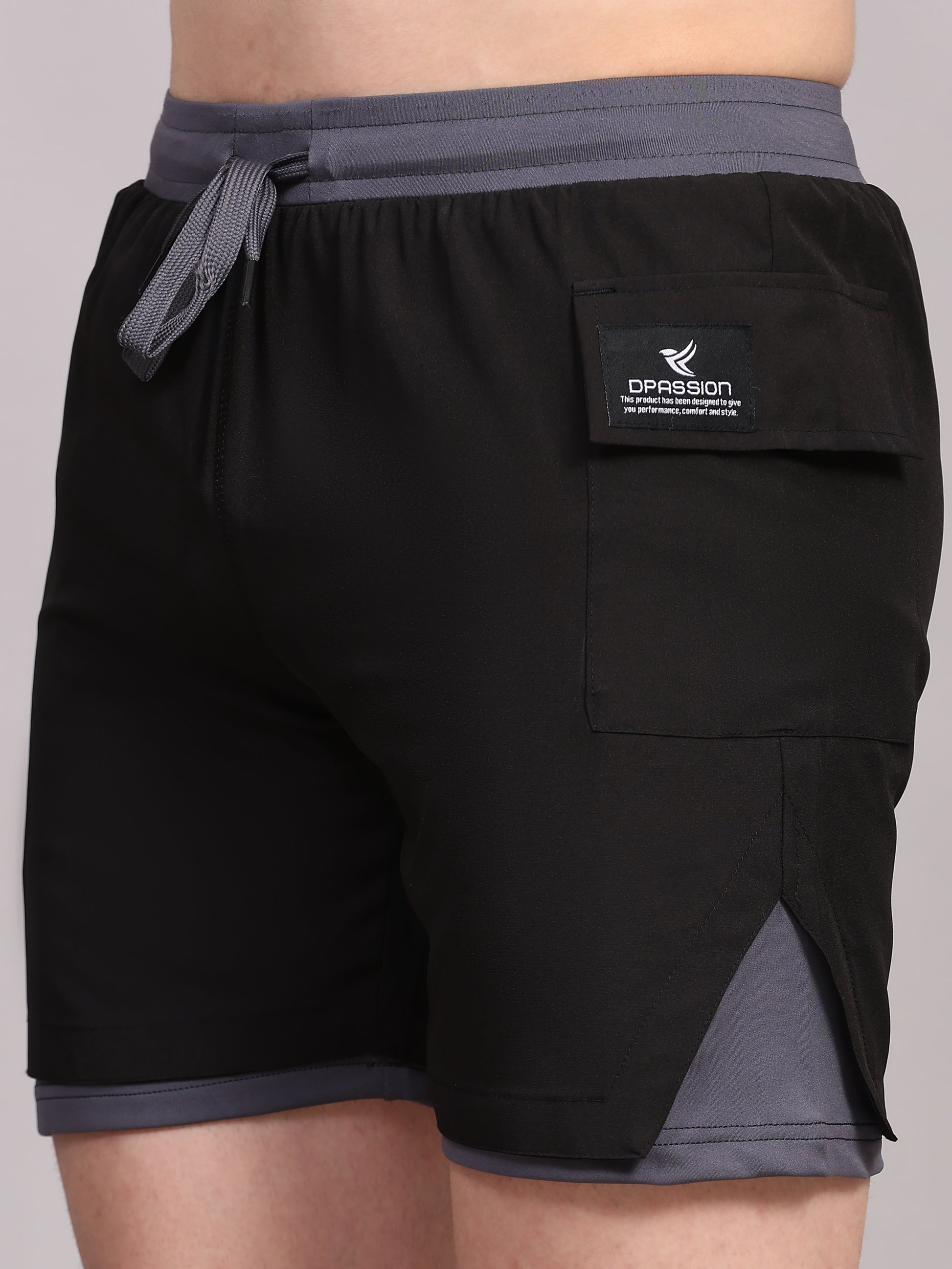 Men's 2-in-1 Stride Pro Shorts - DPASSION.COM