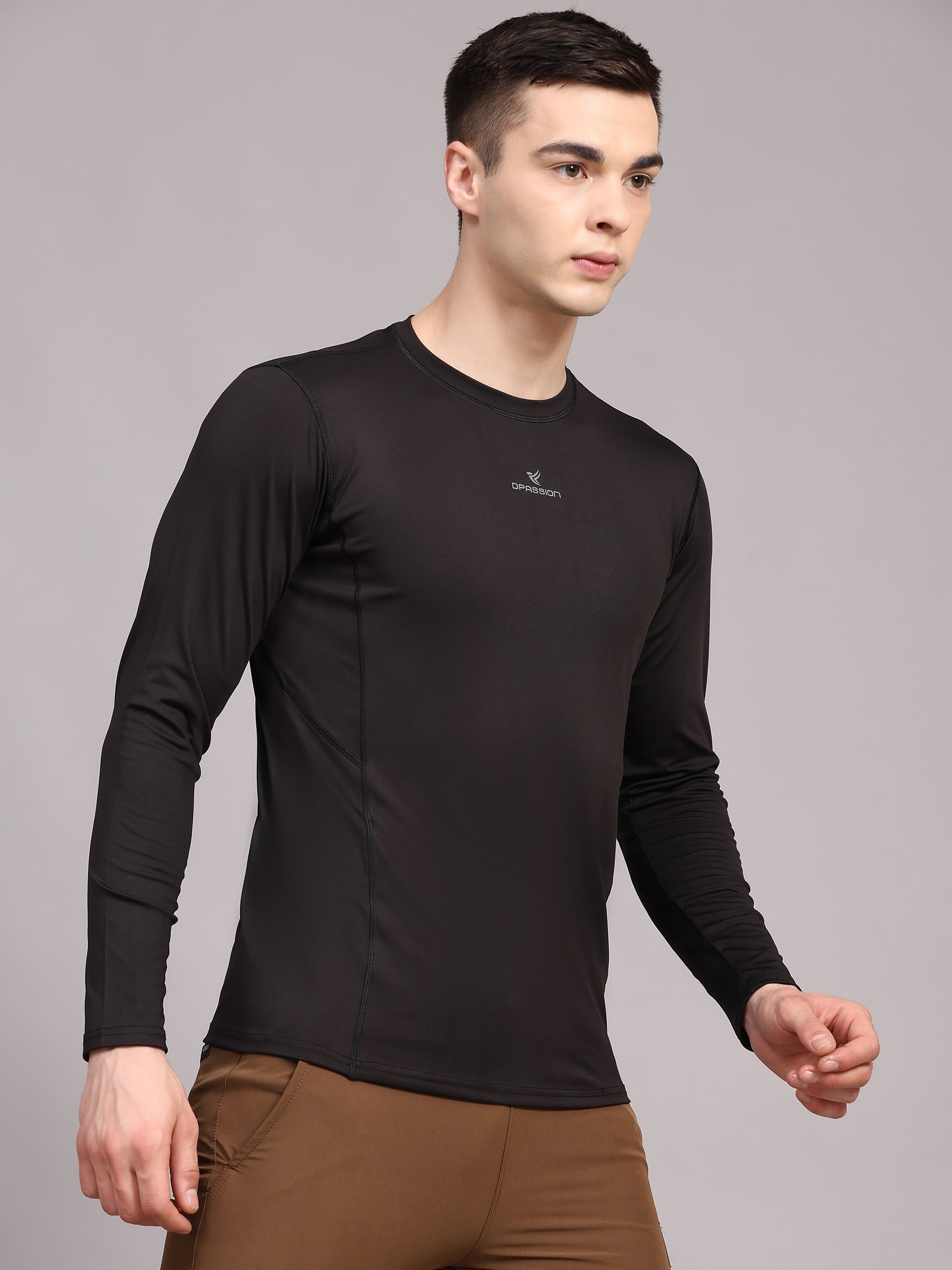 190 GSM 4 Way Lycra Compression T Shirt Wholesale - DPASSION.COM