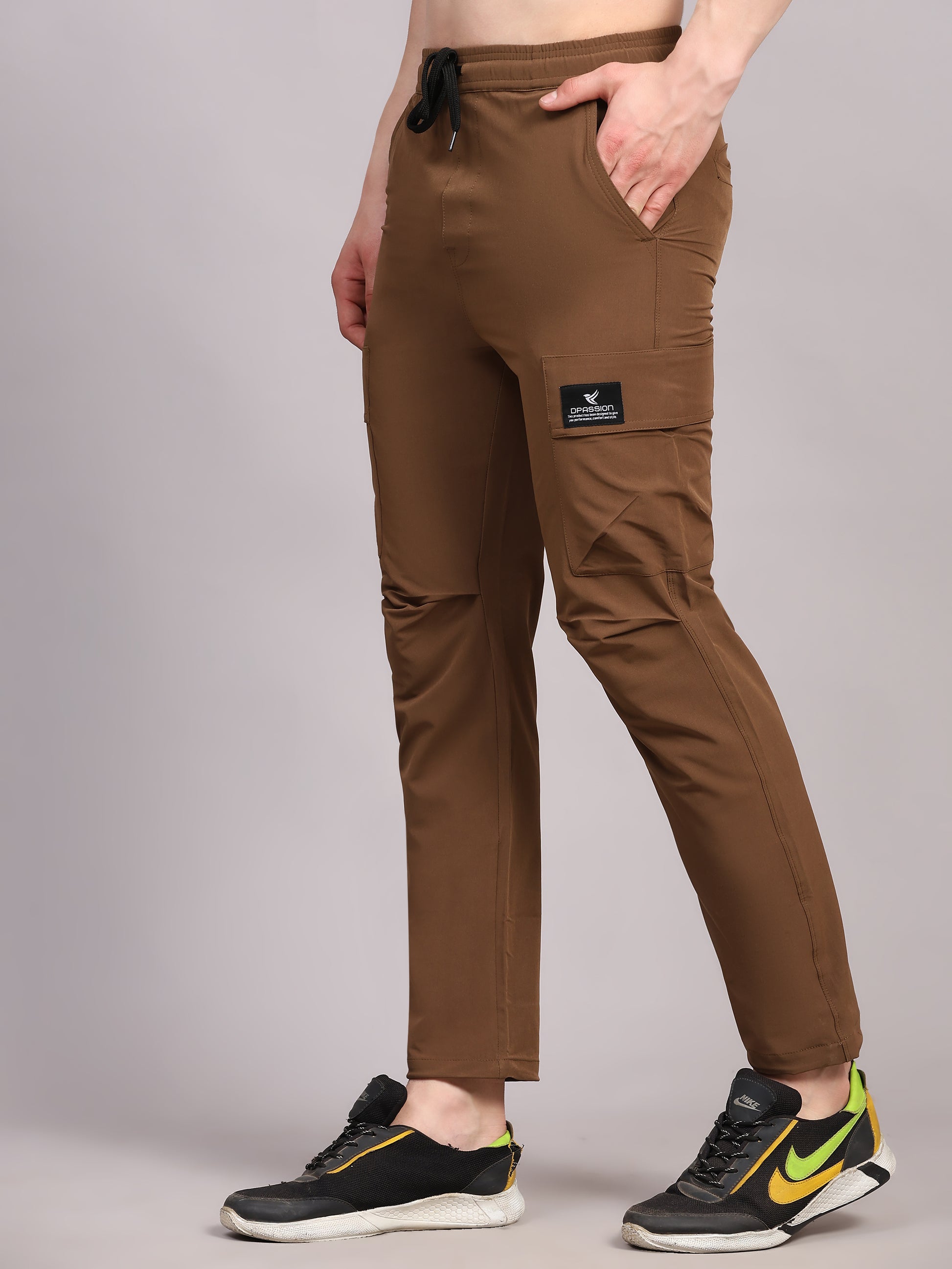 Mens Nylon Lycra 190 GSM Track Pants Bulk | Dpassion - DPASSION.COM