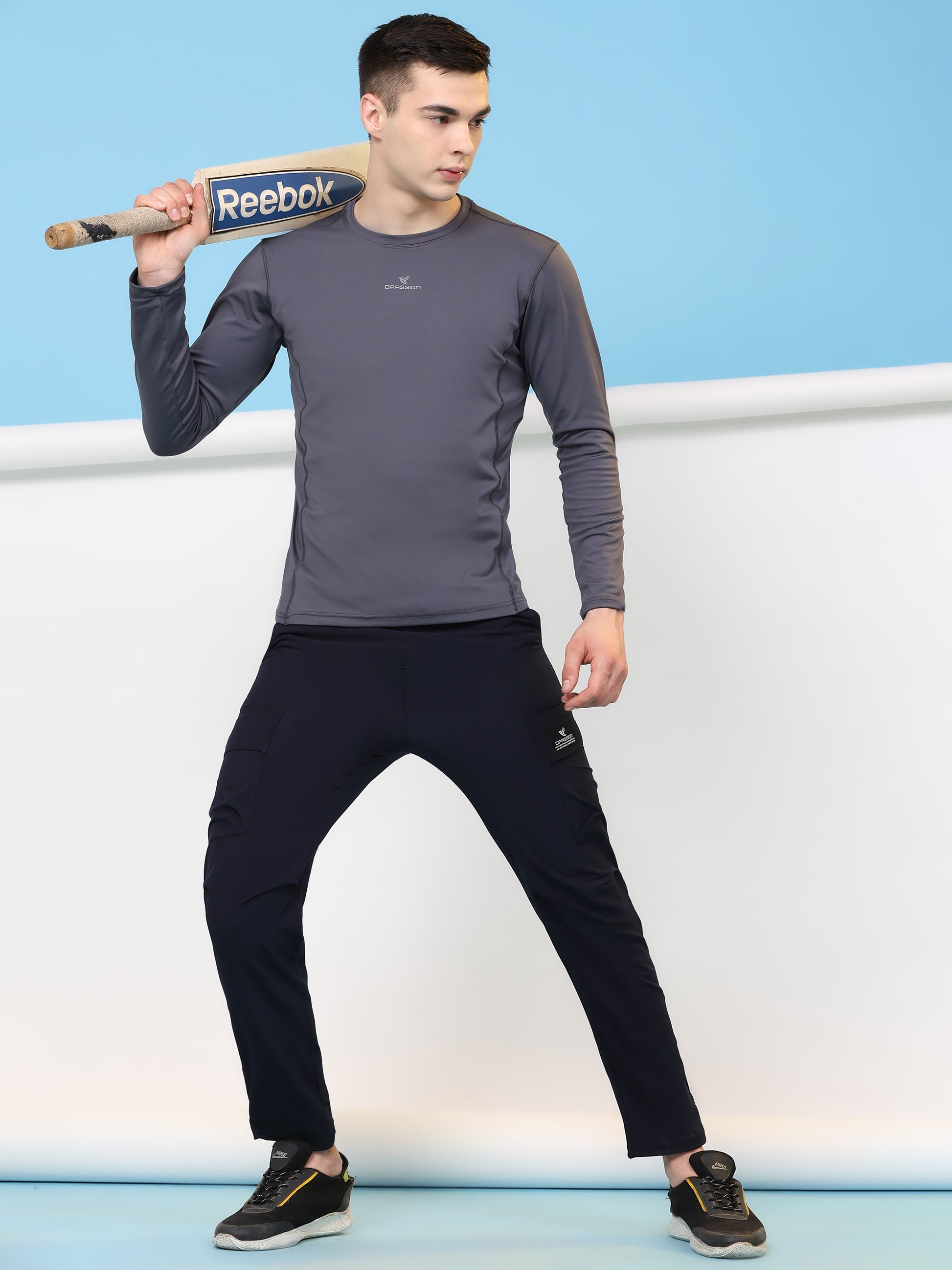 Mens Nylon Lycra 190 GSM Track Pants Bulk | Dpassion - DPASSION.COM