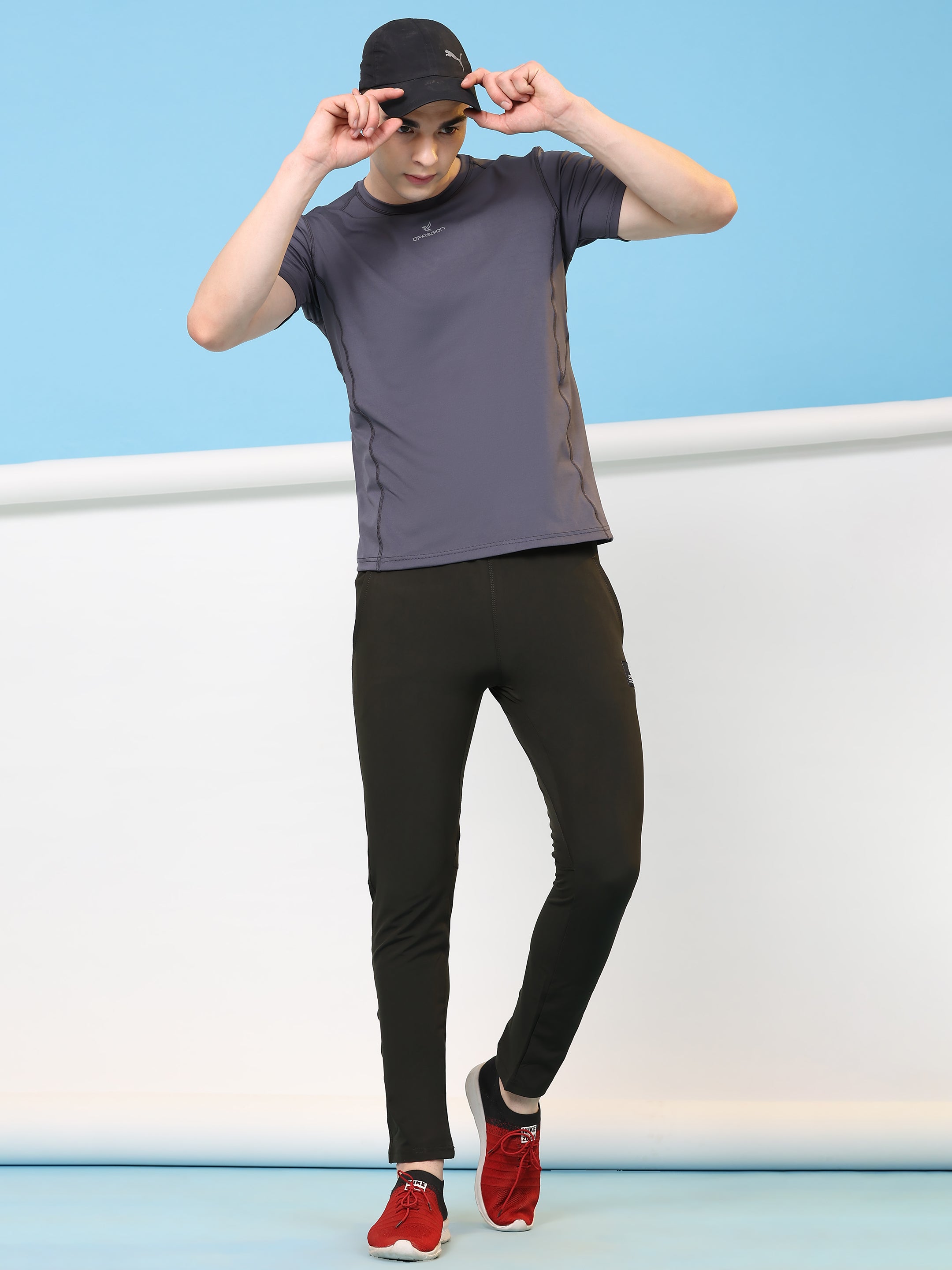 Mens Nylon Lycra 190 GSM Track Pants Bulk | Dpassion - DPASSION.COM