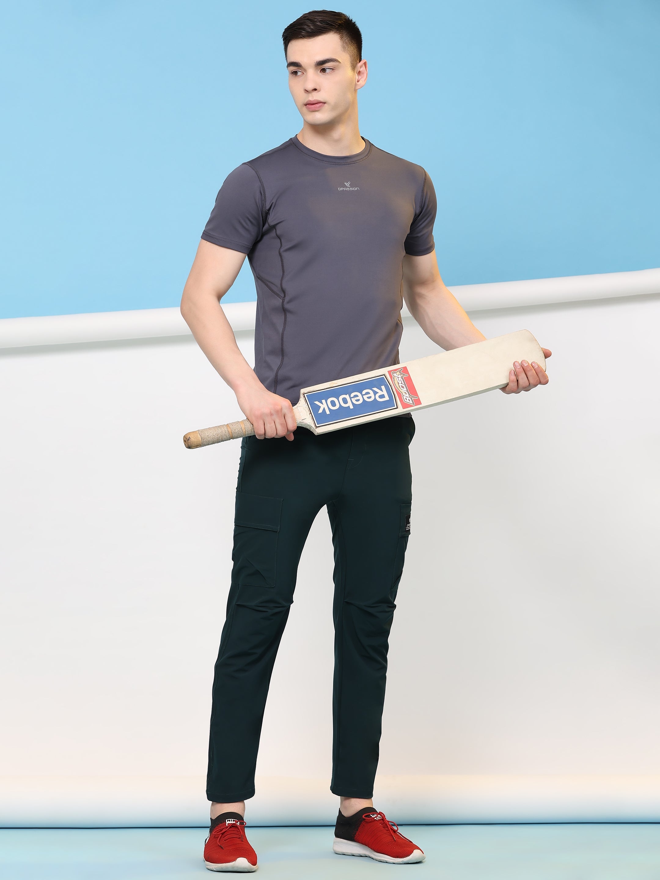 Mens Nylon Lycra 190 GSM Track Pants Bulk | Dpassion - DPASSION.COM
