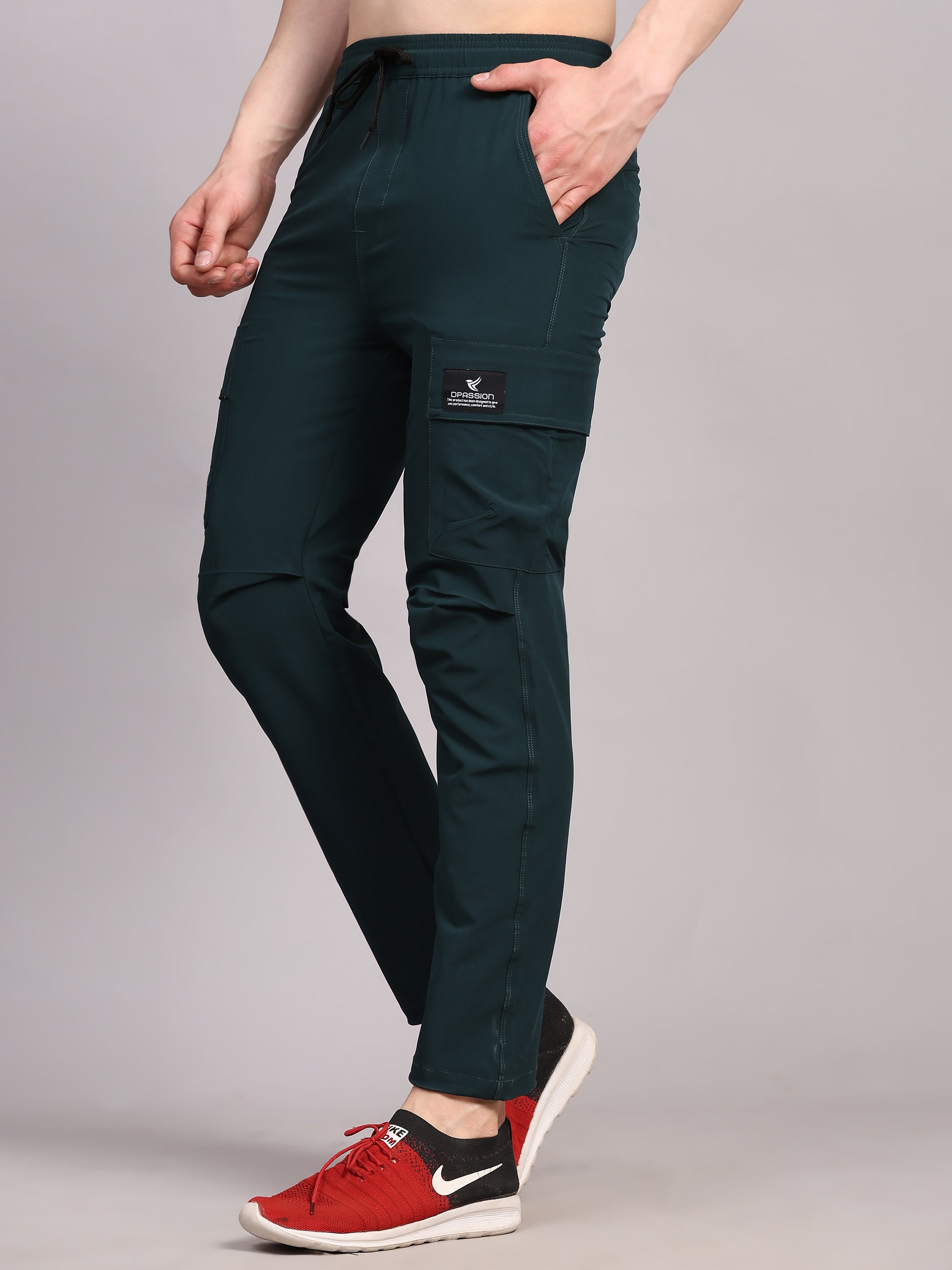 Mens Nylon Lycra 190 GSM Track Pants Bulk | Dpassion - DPASSION.COM