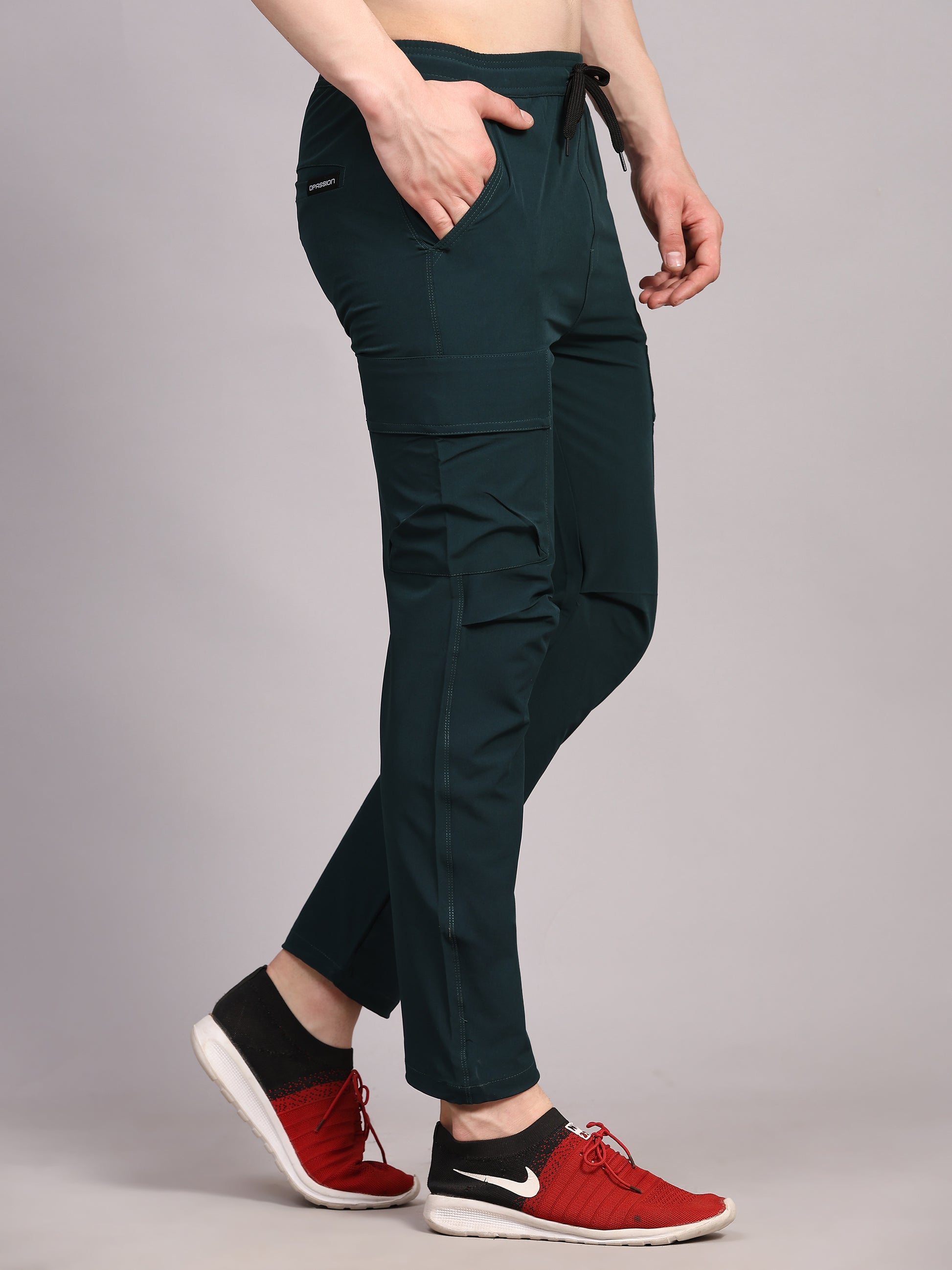 Mens Nylon Lycra 190 GSM Track Pants Bulk | Dpassion - DPASSION.COM