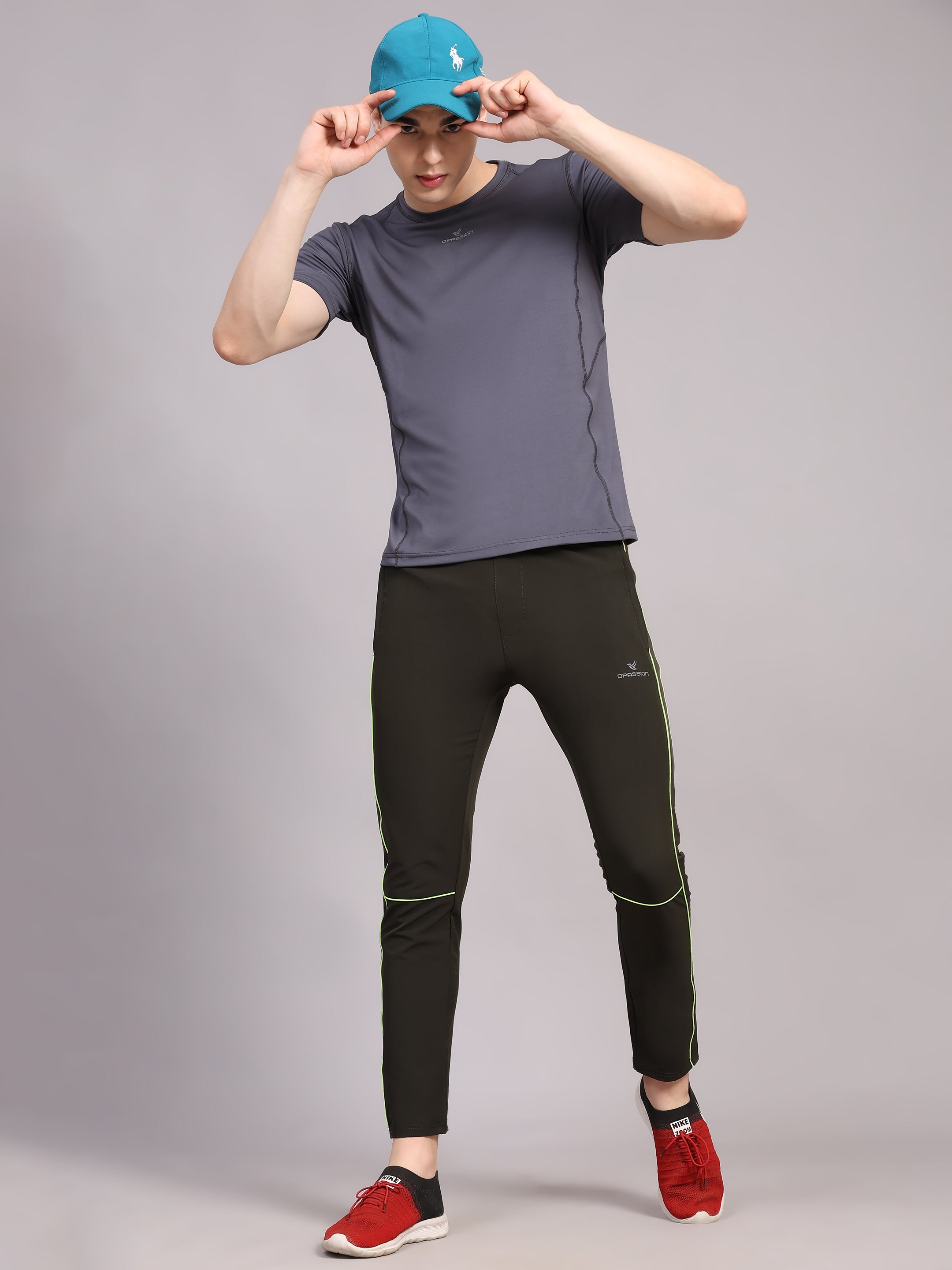 Mens Nylon Lycra 190 GSM Track Pants Bulk | Dpassion - DPASSION.COM