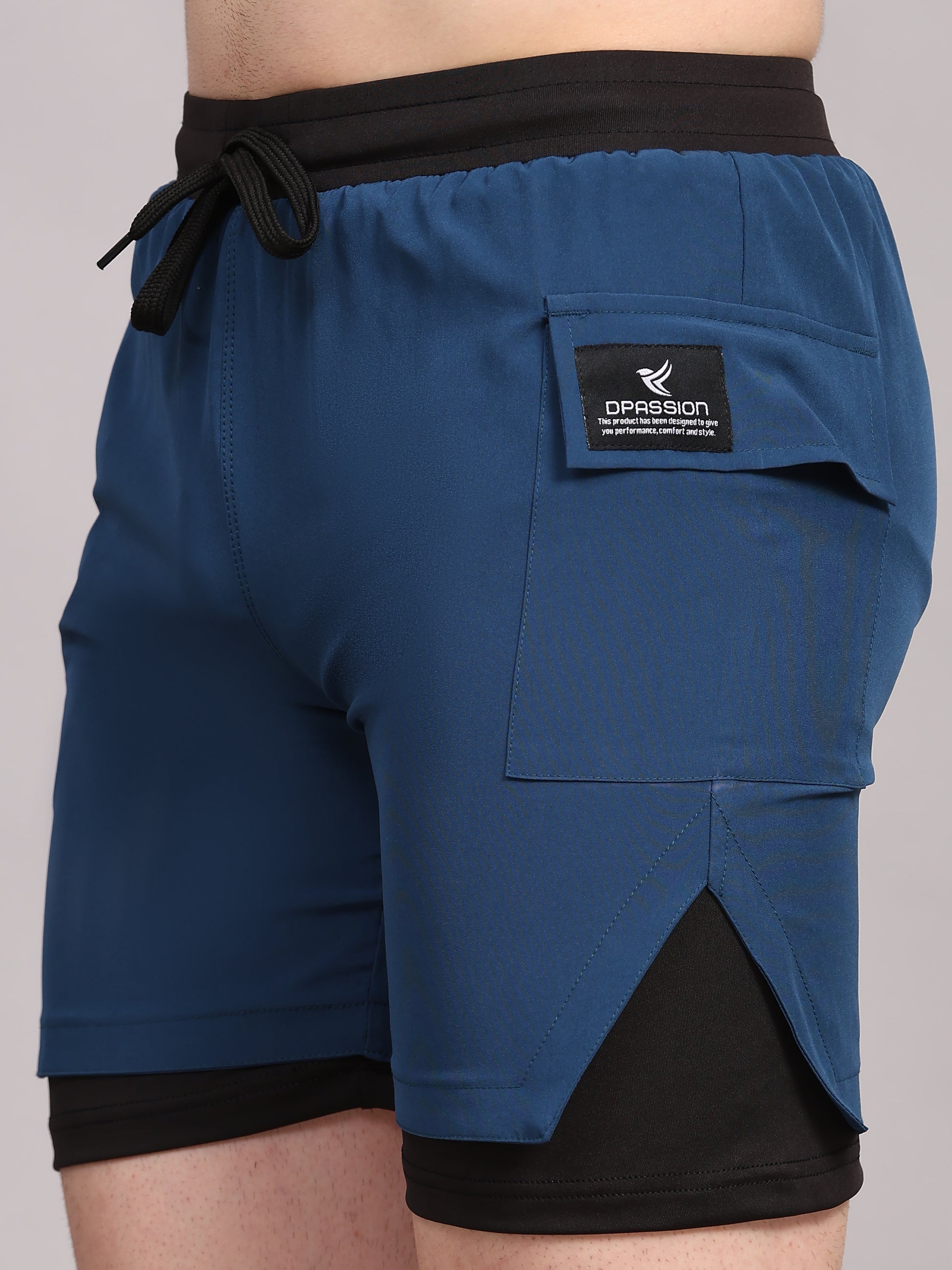 Men's 2-in-1 Stride Pro Shorts - DPASSION.COM