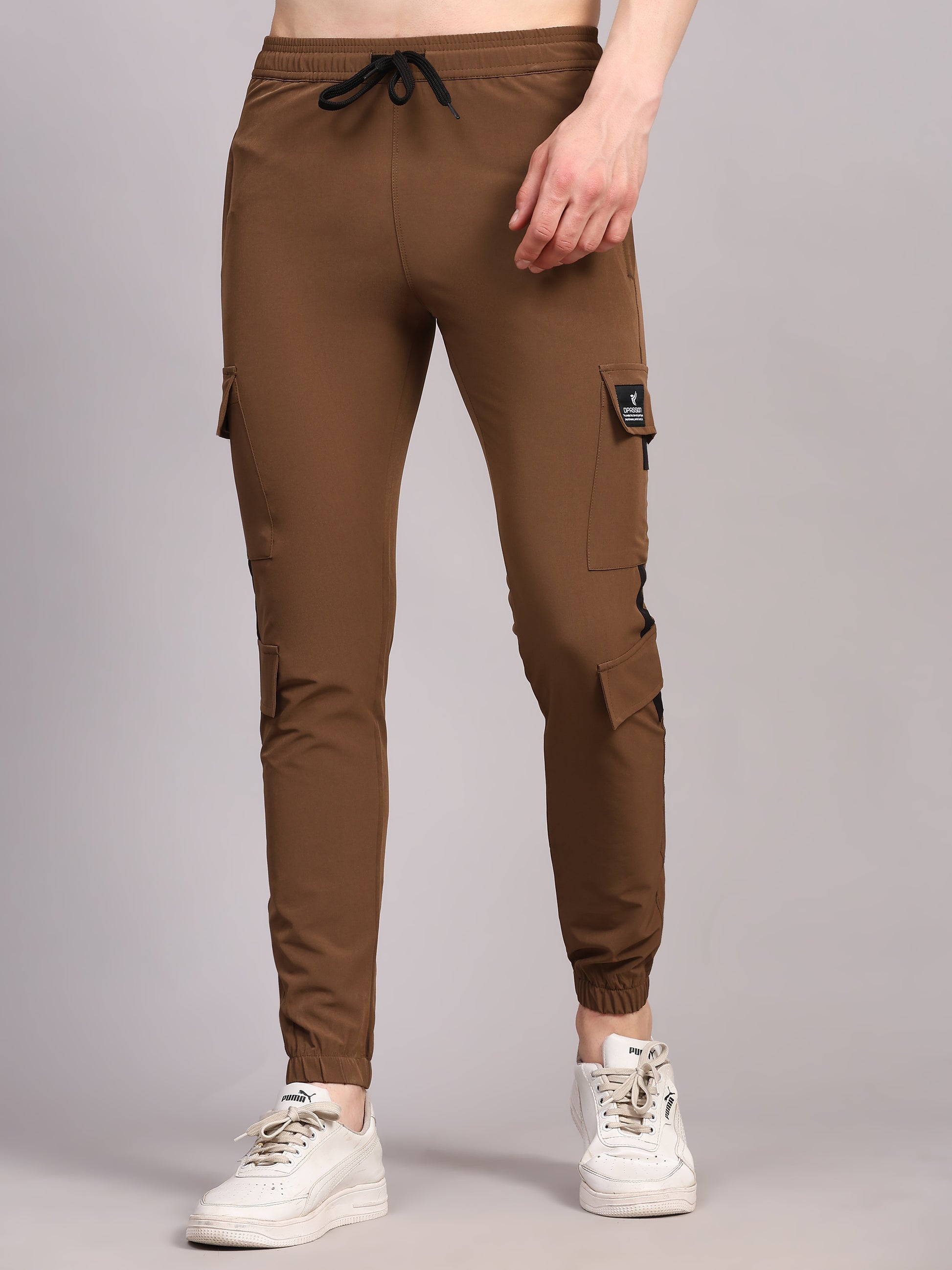 Mens Nylon Lycra 190 GSM Track Pants Bulk | Dpassion - DPASSION.COM