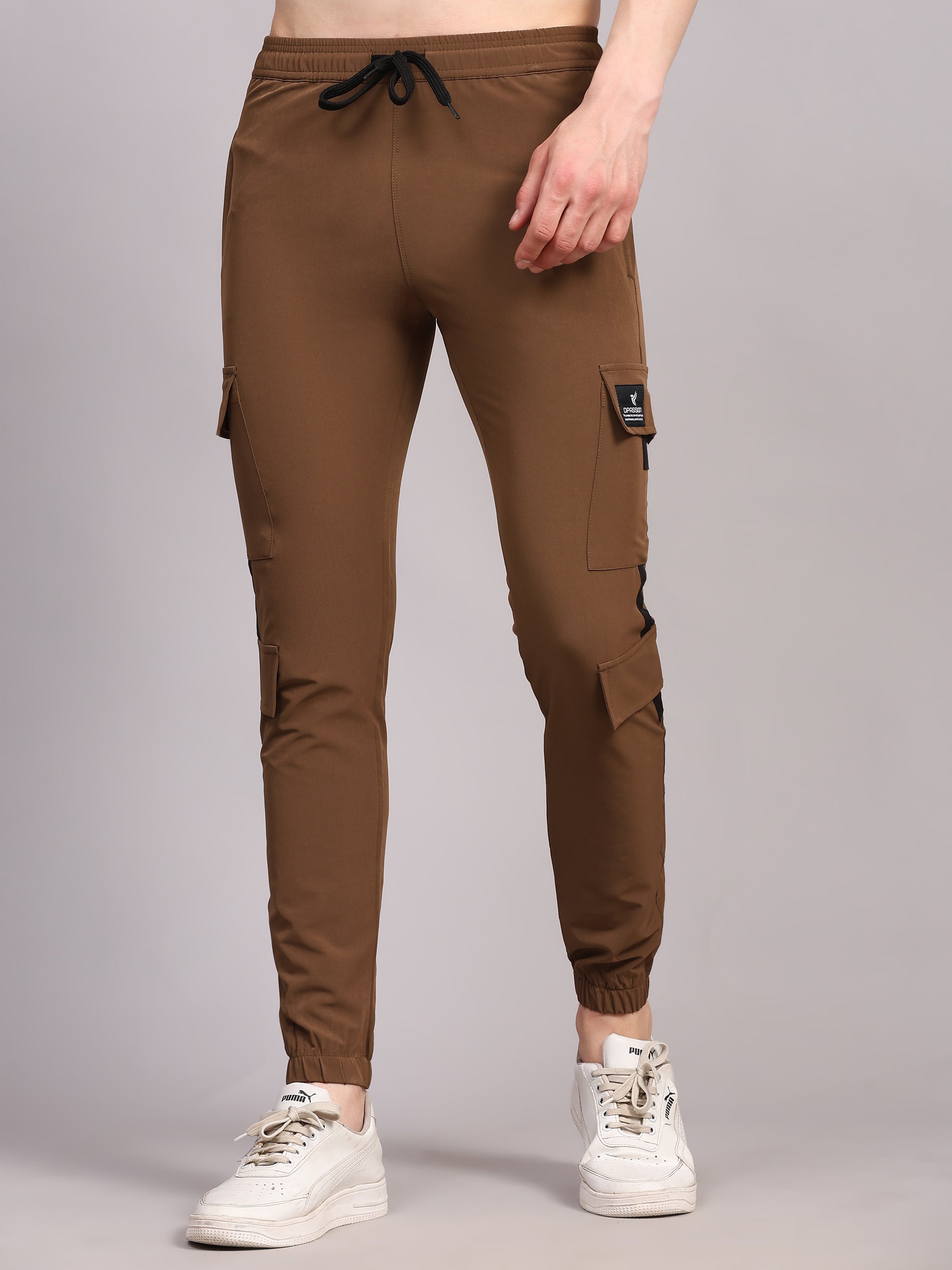 Mens Nylon Lycra 190 GSM Track Pants Bulk | Dpassion - DPASSION.COM