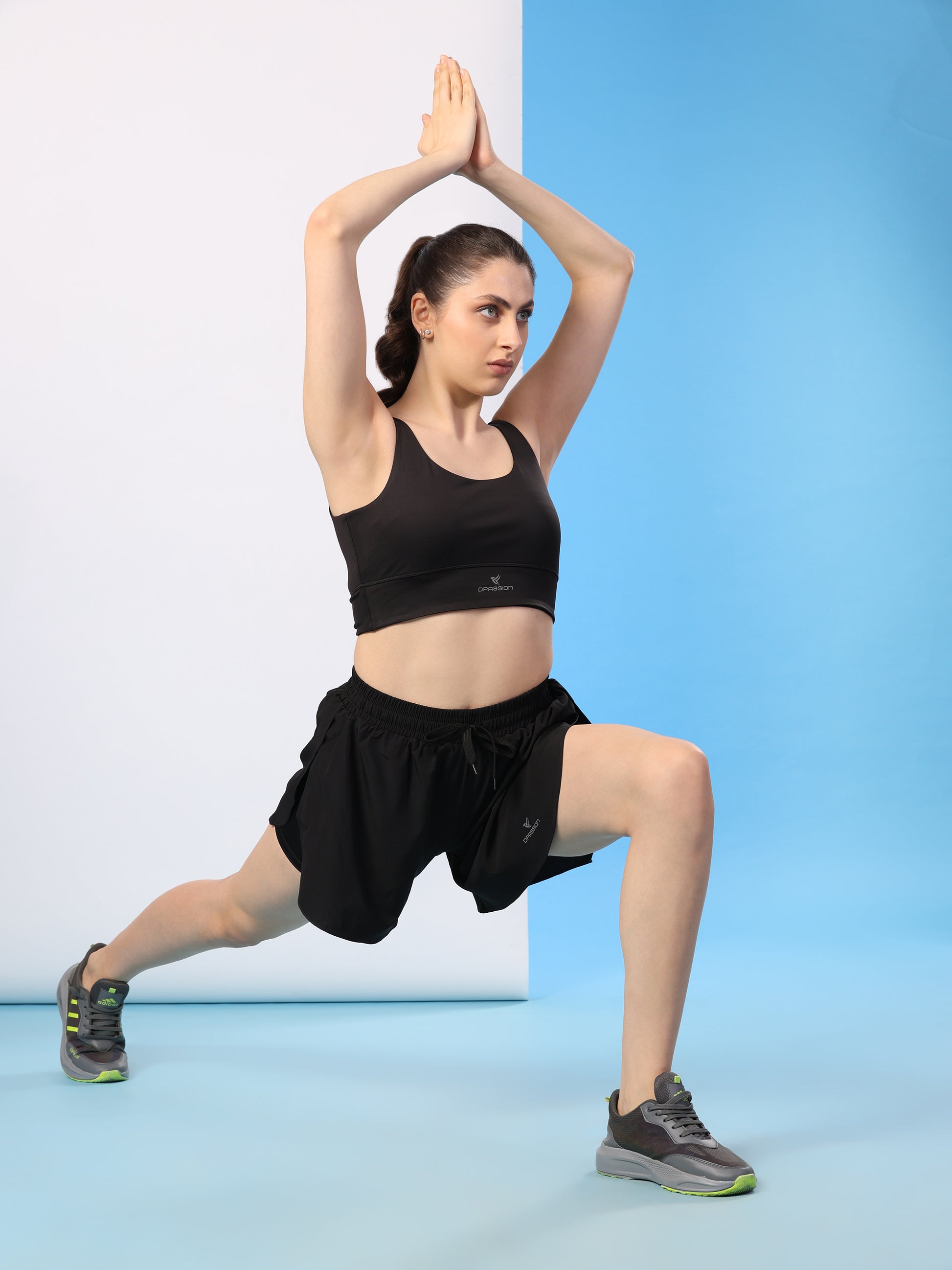 Womens NS Lycra Training Shorts Wholesale India - DPASSION.COM
