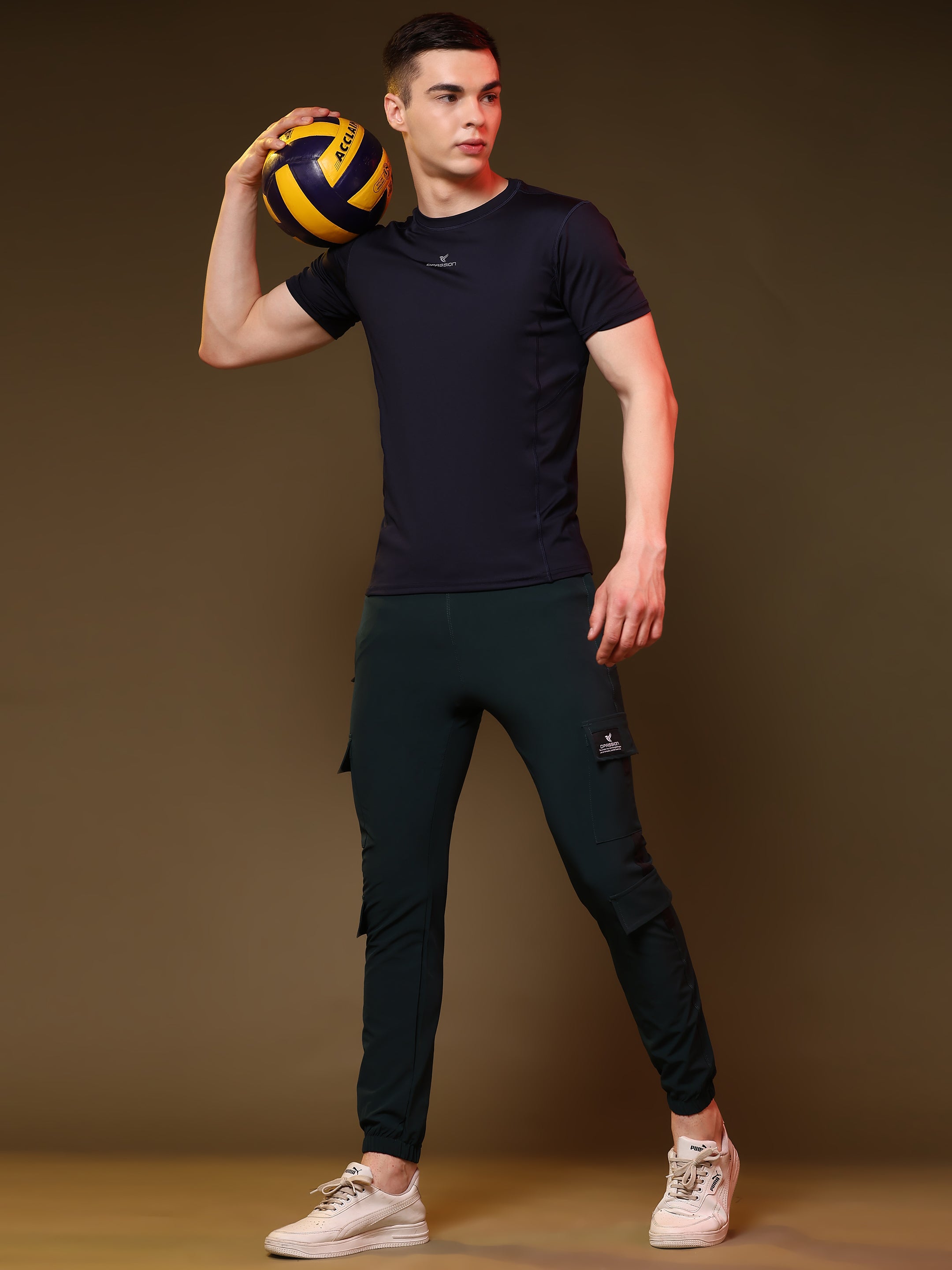 Mens Nylon Lycra 190 GSM Track Pants Bulk | Dpassion - DPASSION.COM
