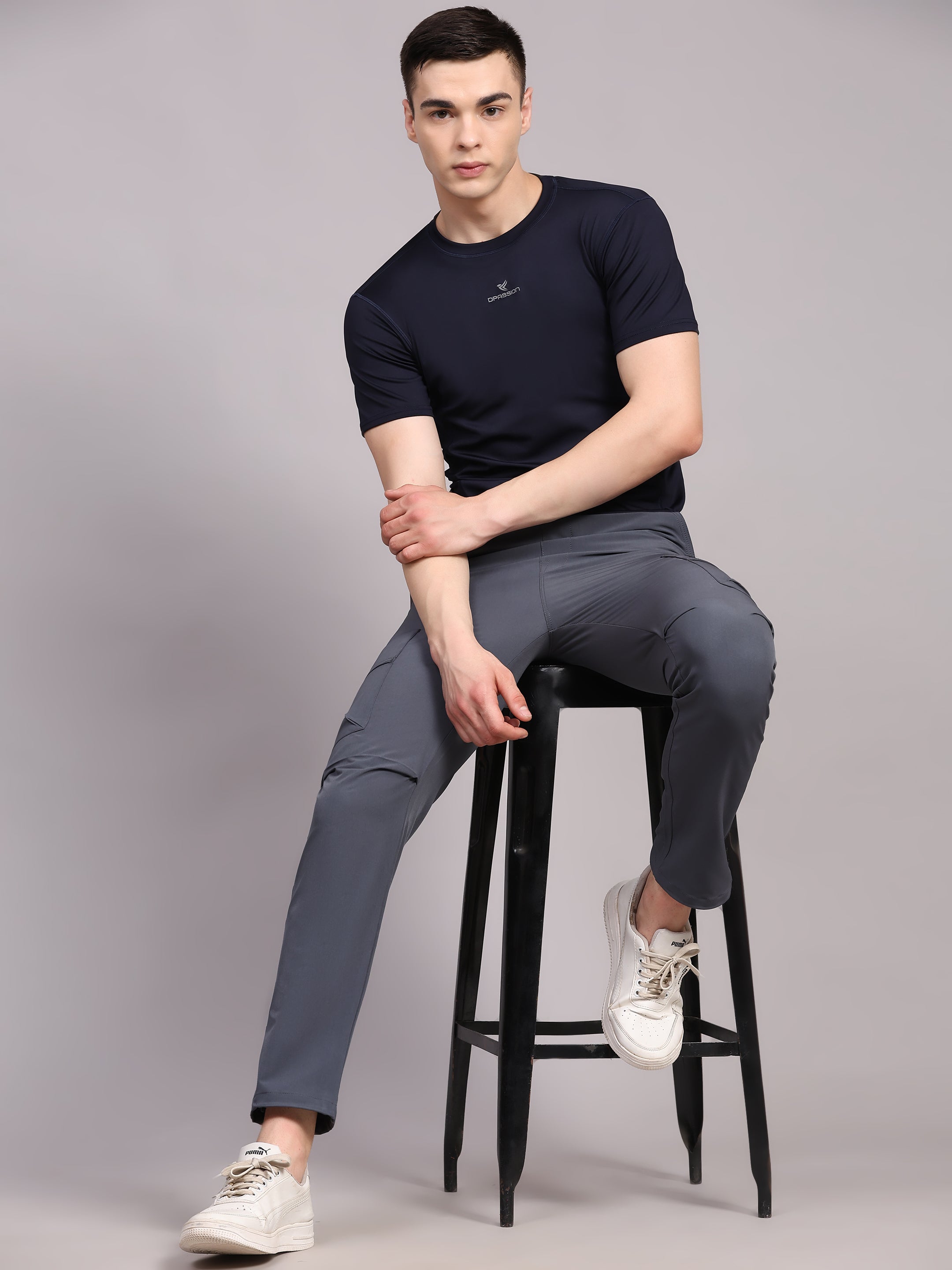 Mens Nylon Lycra 190 GSM Track Pants Bulk | Dpassion - DPASSION.COM