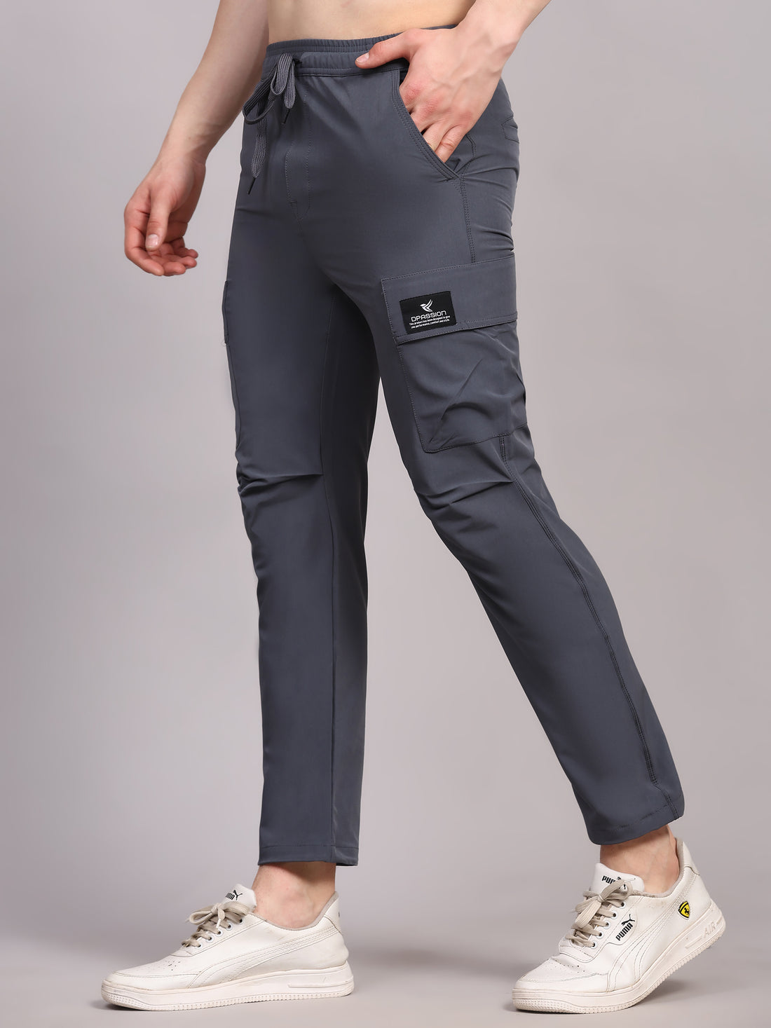 Mens Nylon Lycra 190 GSM Track Pants Bulk | Dpassion - DPASSION.COM