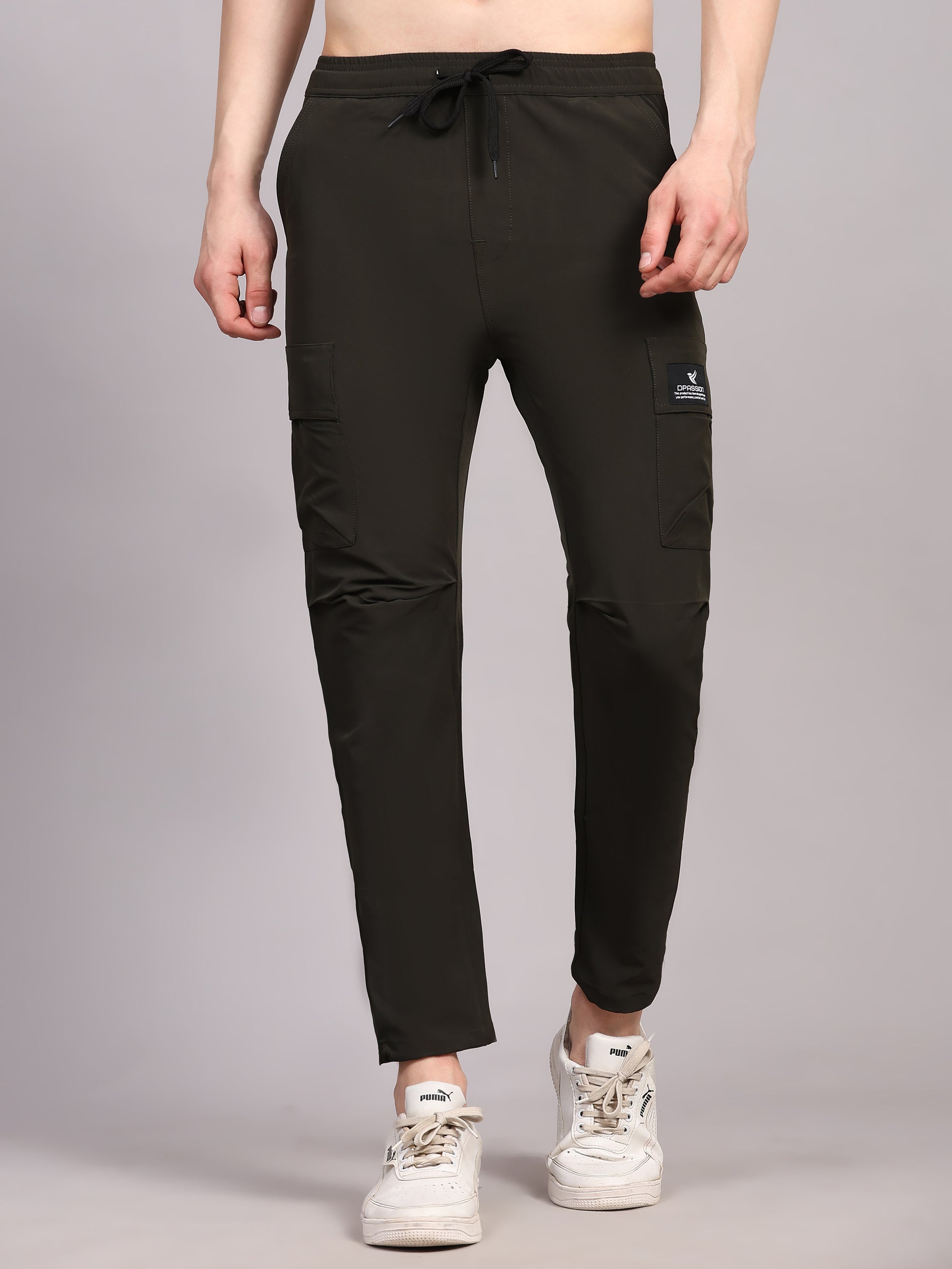 Mens Nylon Lycra 190 GSM Track Pants Bulk | Dpassion - DPASSION.COM