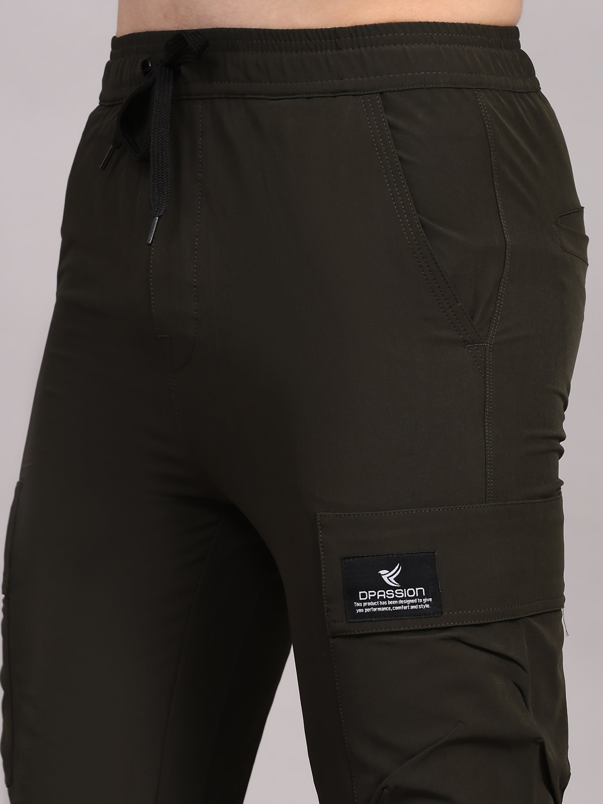 Mens Nylon Lycra 190 GSM Track Pants Bulk | Dpassion - DPASSION.COM