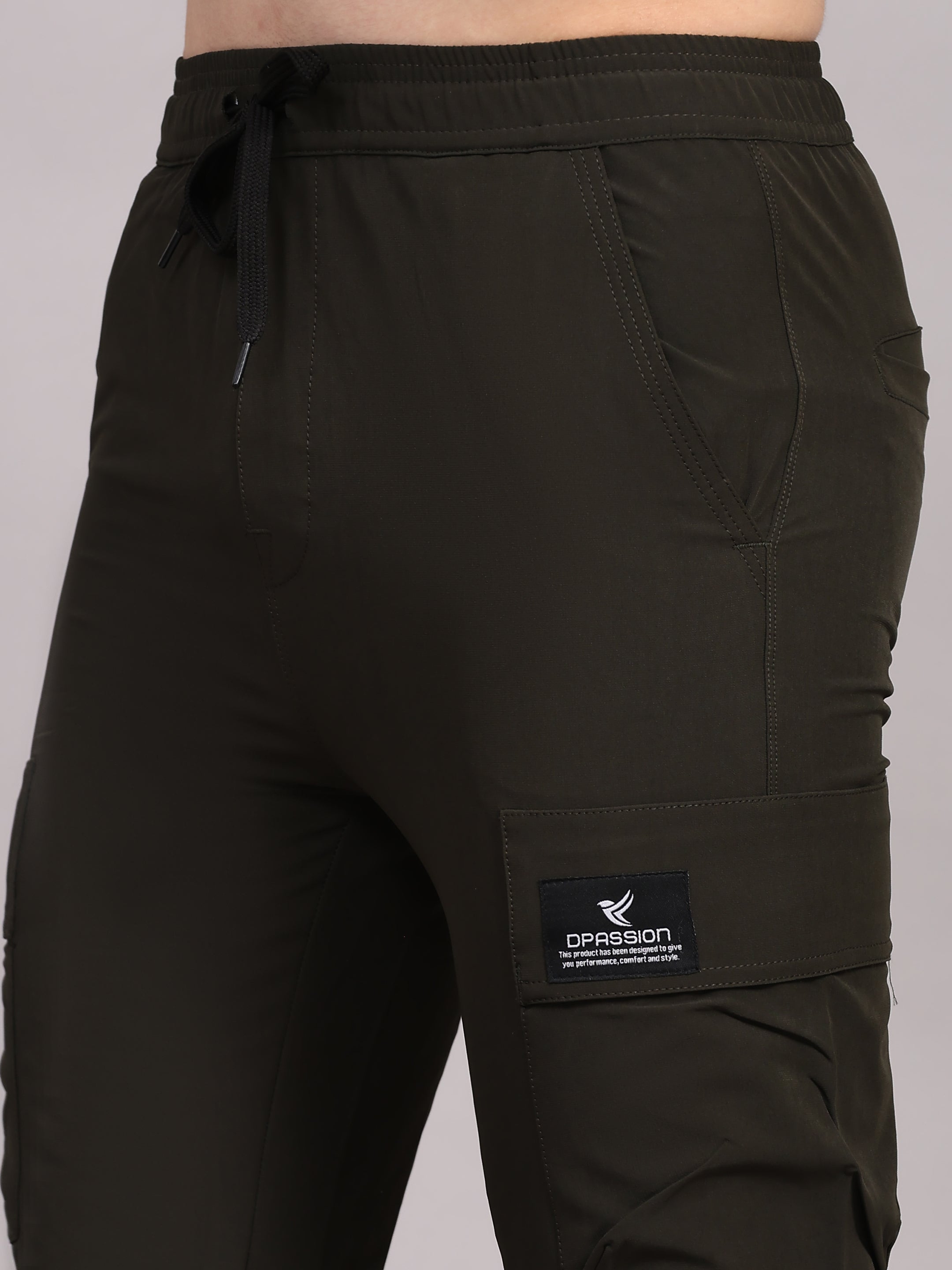 Mens Nylon Lycra 190 GSM Track Pants Bulk | Dpassion - DPASSION.COM