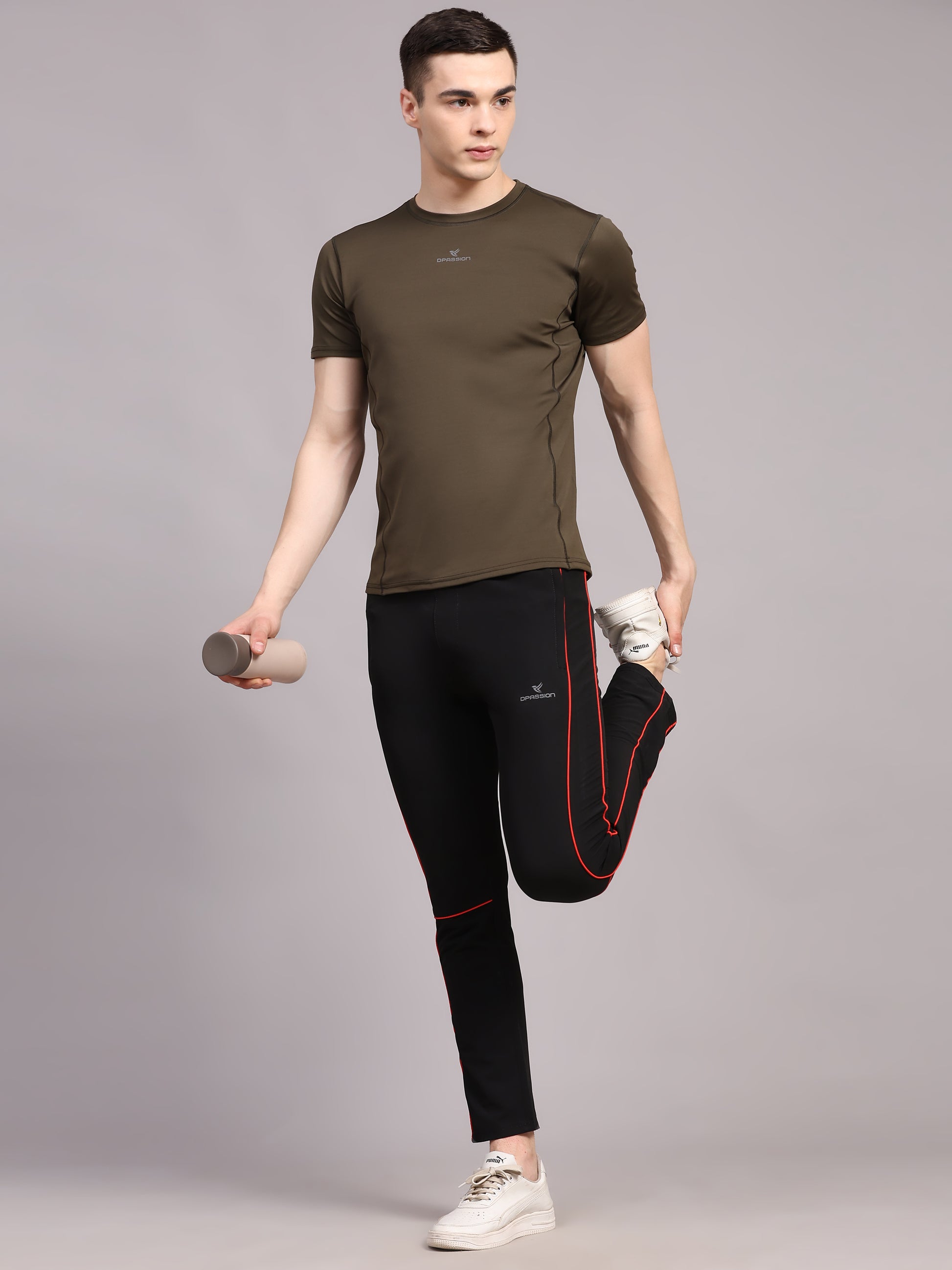 Mens Nylon Lycra 190 GSM Track Pants Bulk | Dpassion - DPASSION.COM